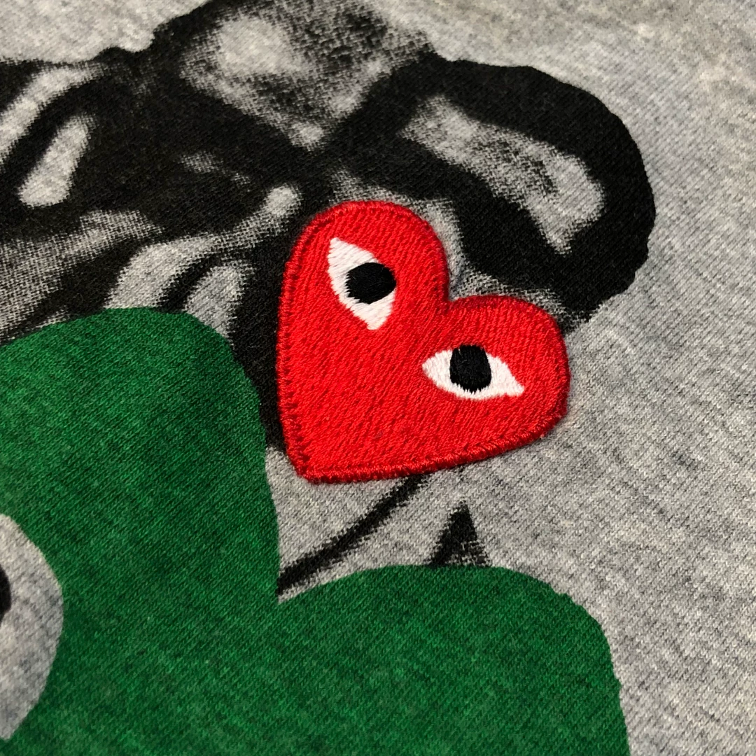 Comme des Garçons Play Short-Sleeve T-Shirt — label
