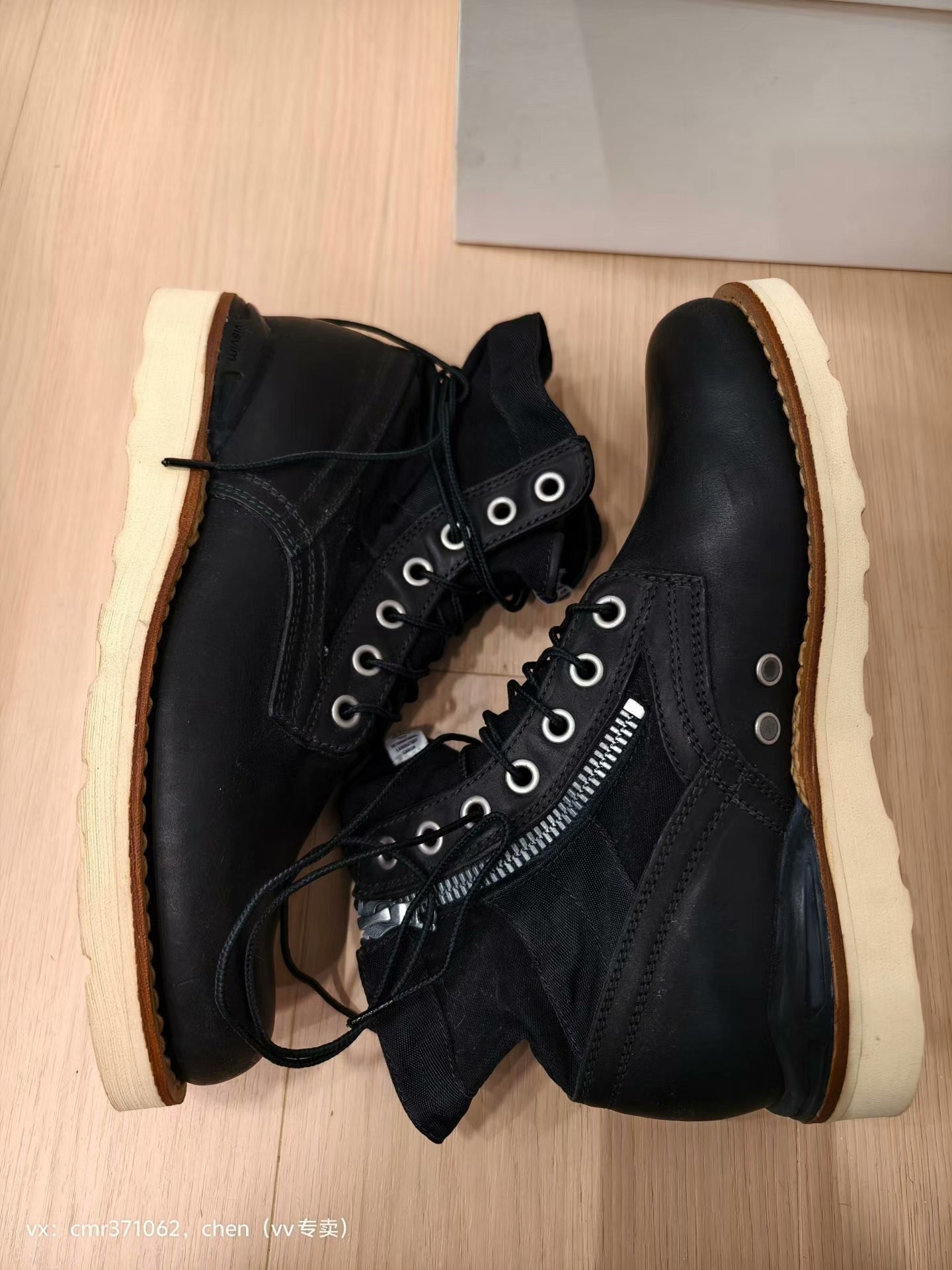 visvim 10AW 7-Hole 73-Folk Boots — detail