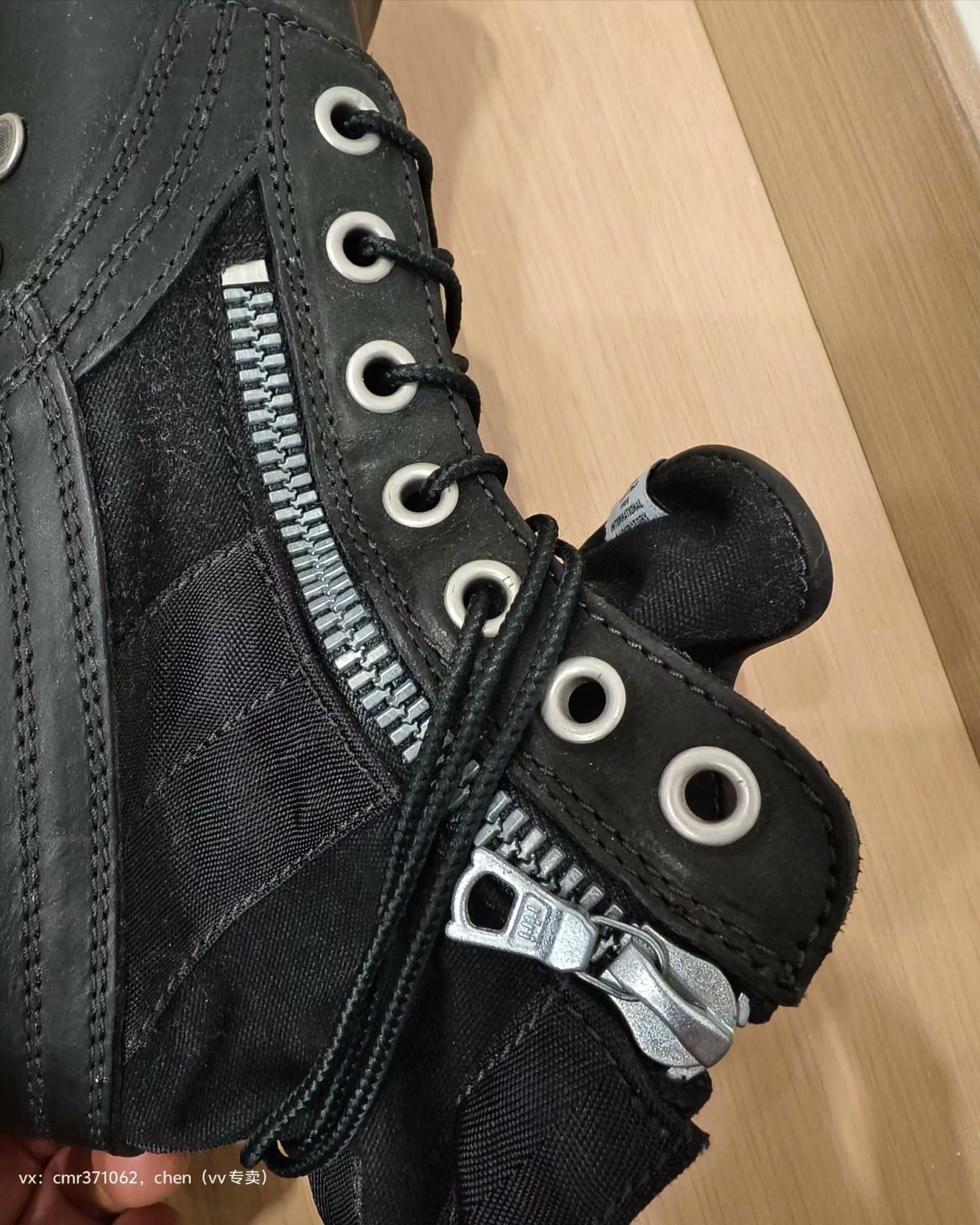 visvim 10AW 7-Hole 73-Folk Boots — label