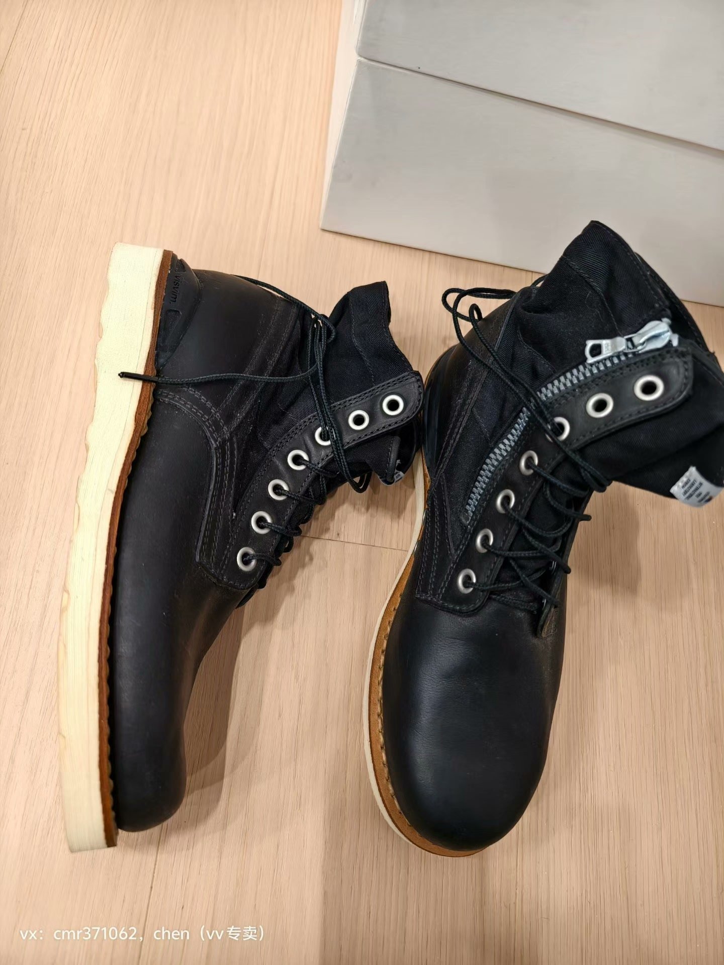 visvim 10AW 7-Hole 73-Folk Boots — front
