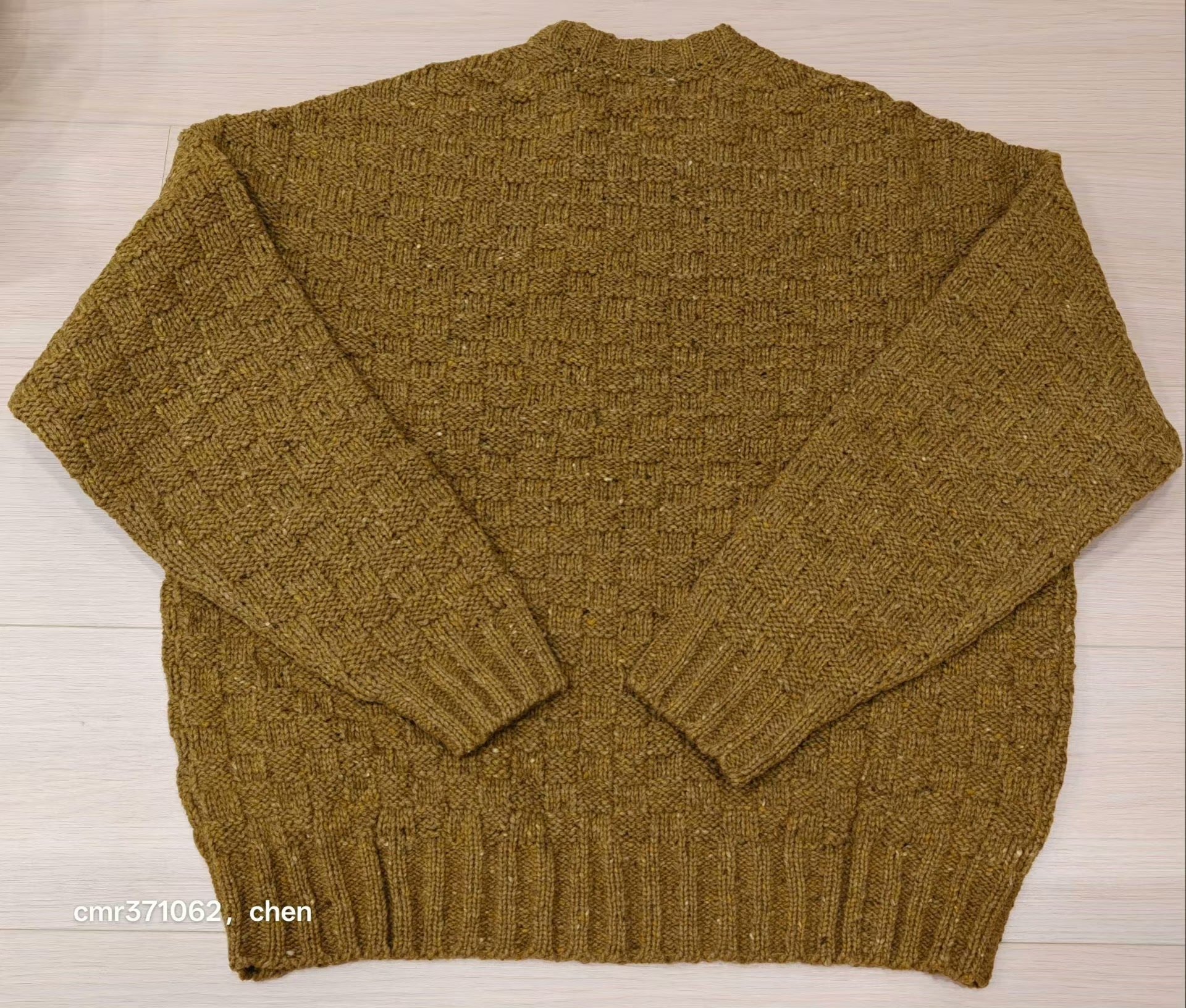 VISVIM 22AW AMPLUS CREW KNIT — label
