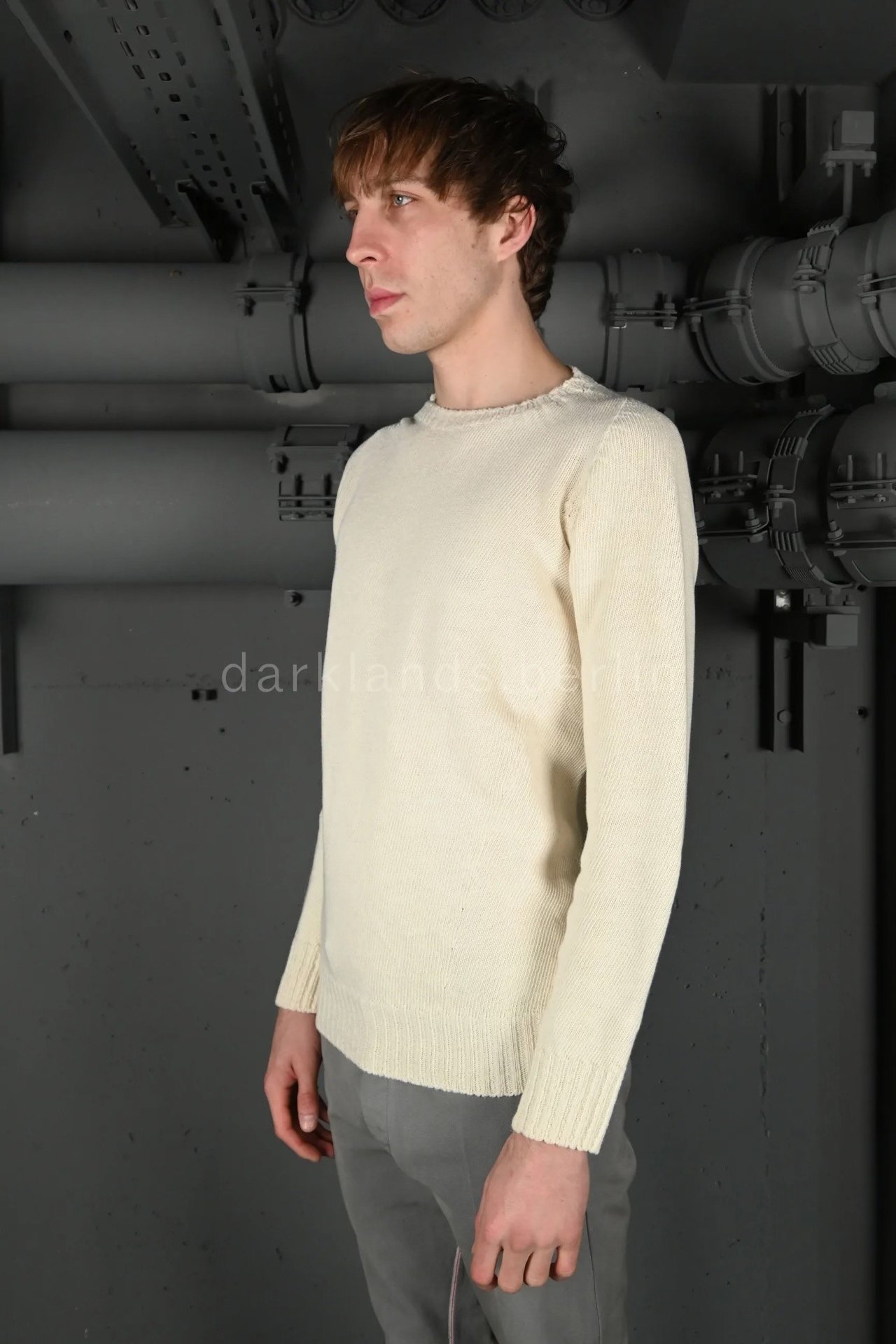 Carol Christian Poell Warm White Sweater — front