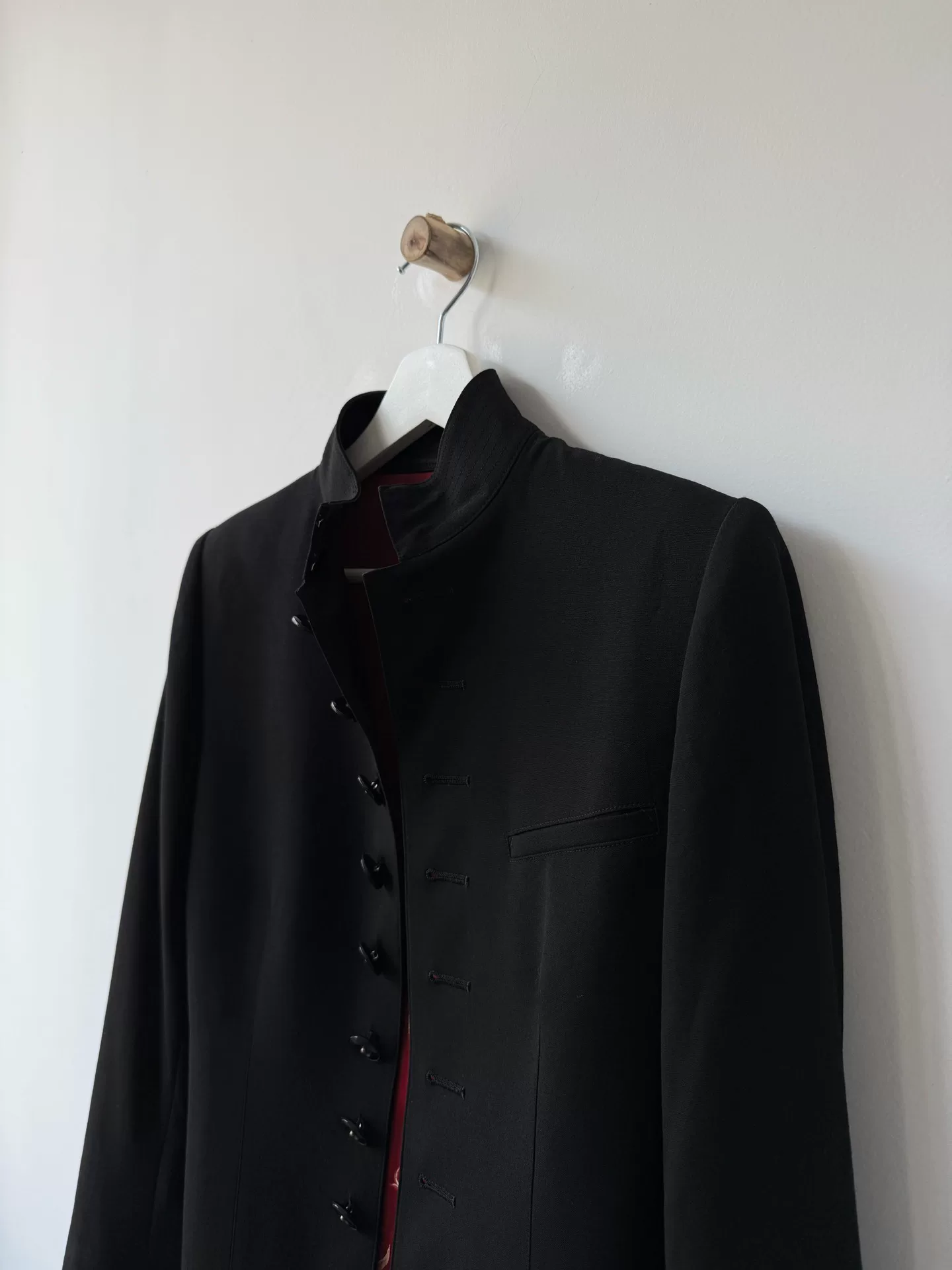Jean Paul Gaultier 1985 Chinese Wool Coat — back