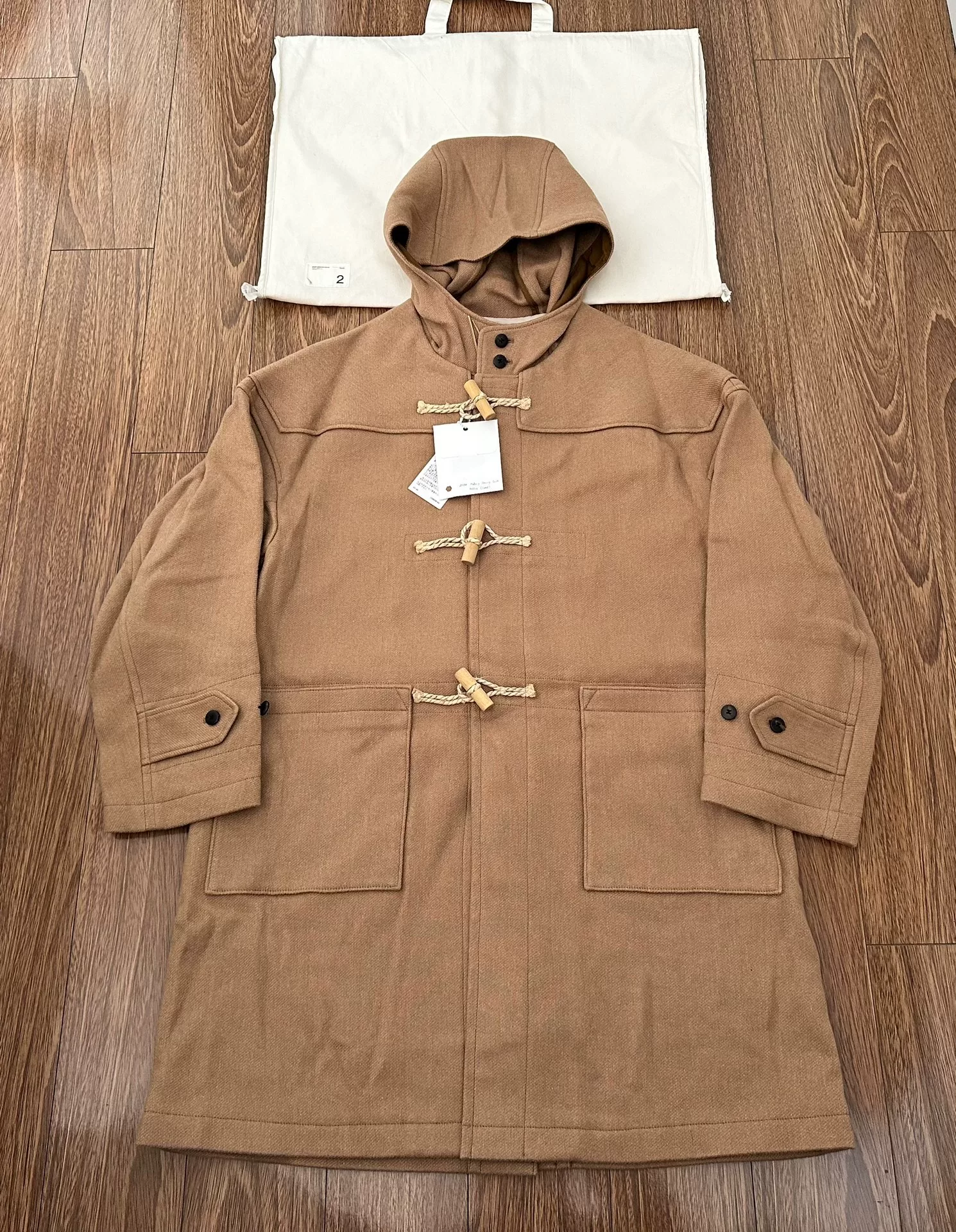 VISVIM MALLORY CONVOY COAT MELTON