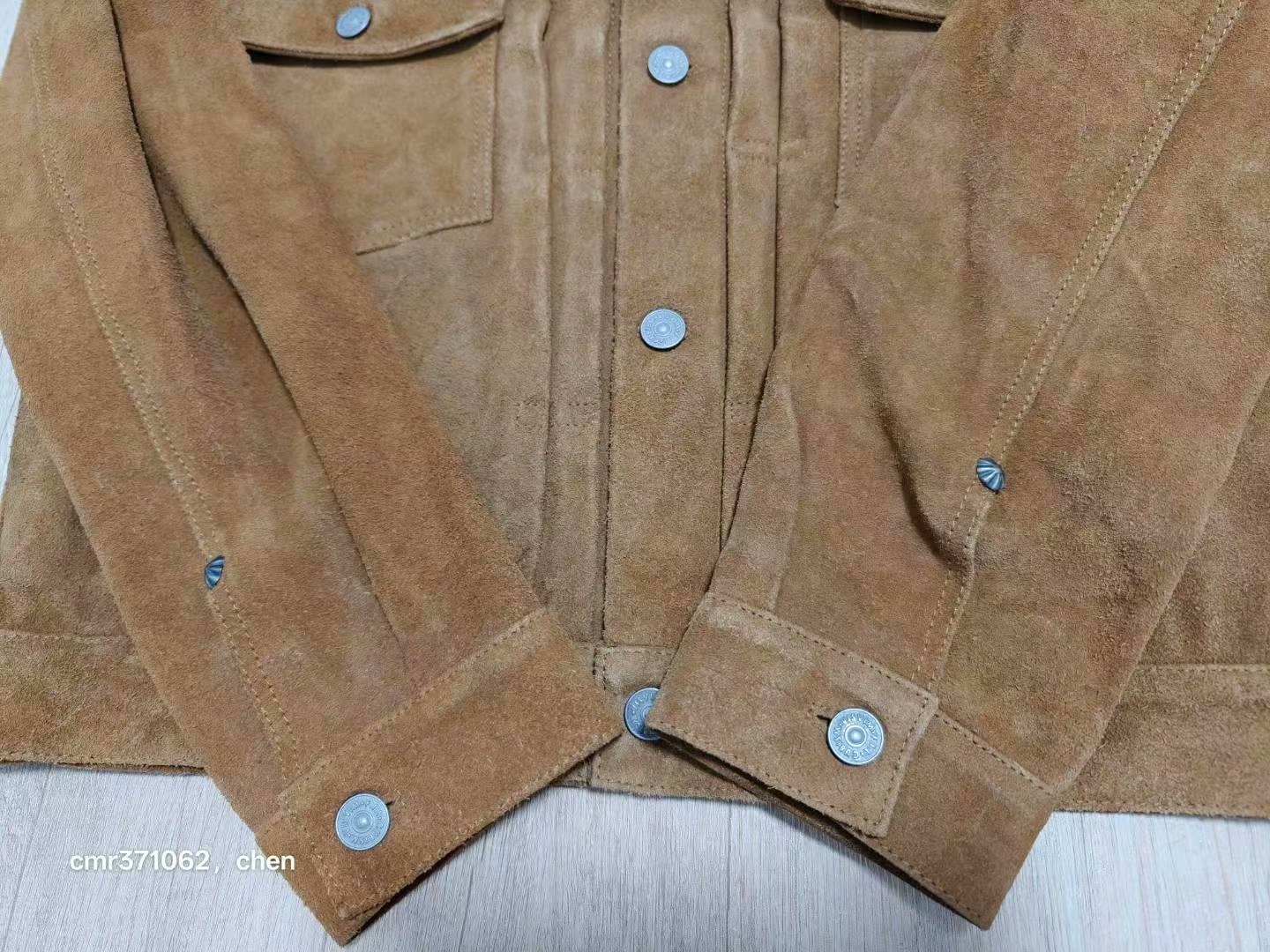 VISVIM 16SS 101 JKT Cow Suede — back