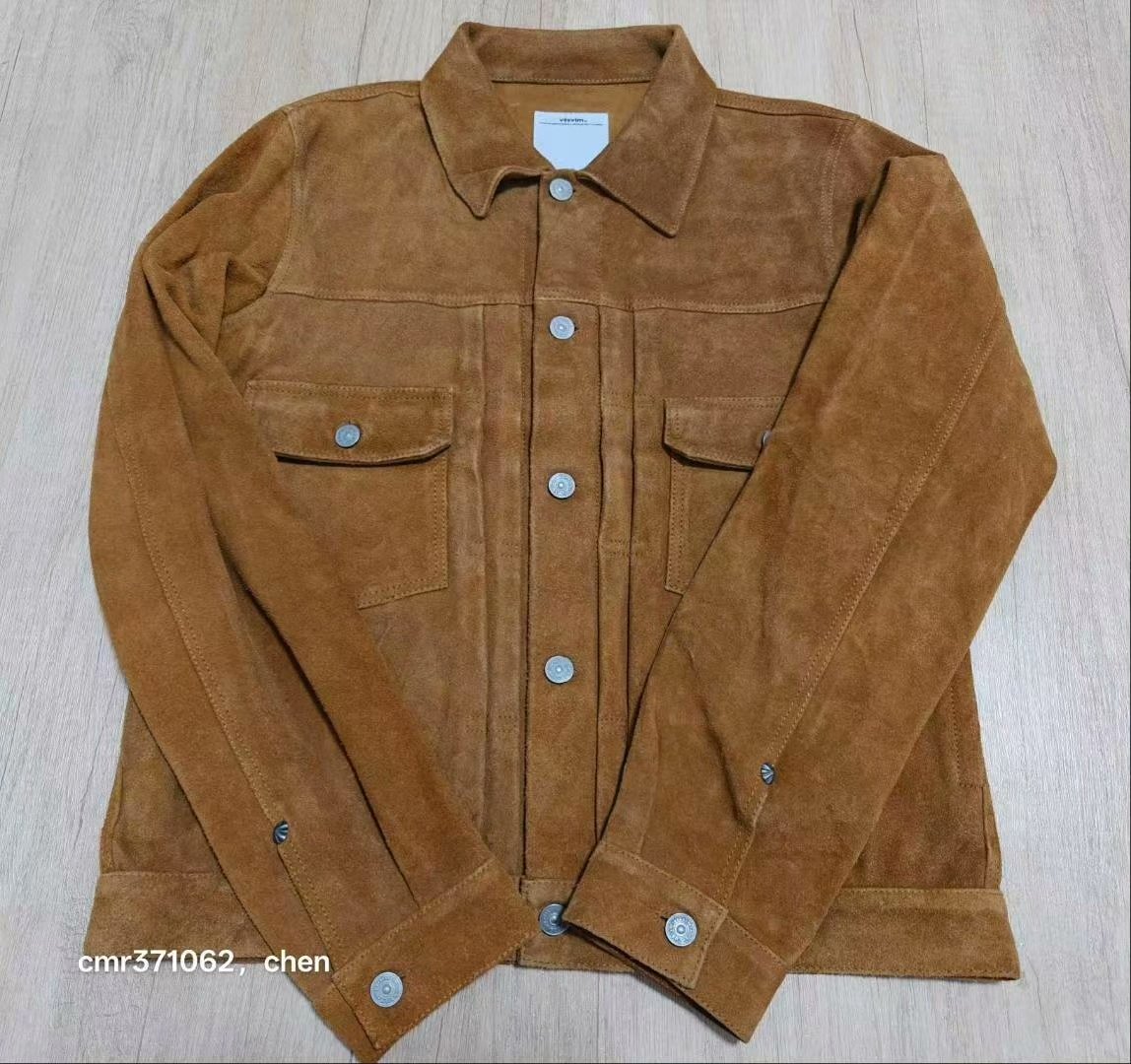 VISVIM 16SS 101 JKT Cow Suede — detail