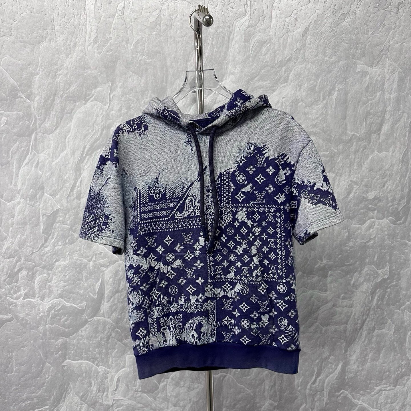 Louis Vuitton Bandana Print Hooded Tee