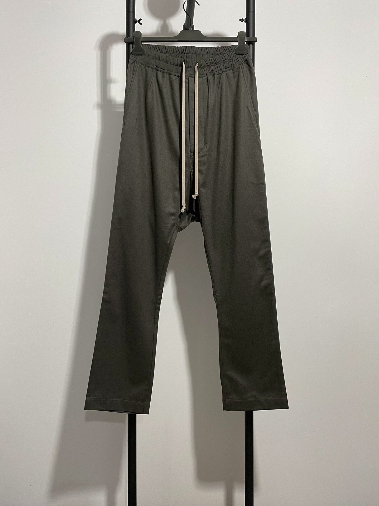 Rick Owens New Drop-Crotch Wool Pants 46
