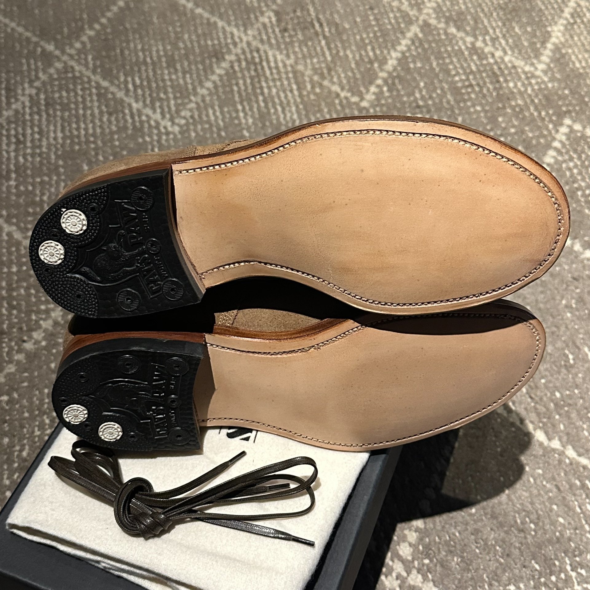 Der Sammler Solo x Viberg N-1 Boots — detail