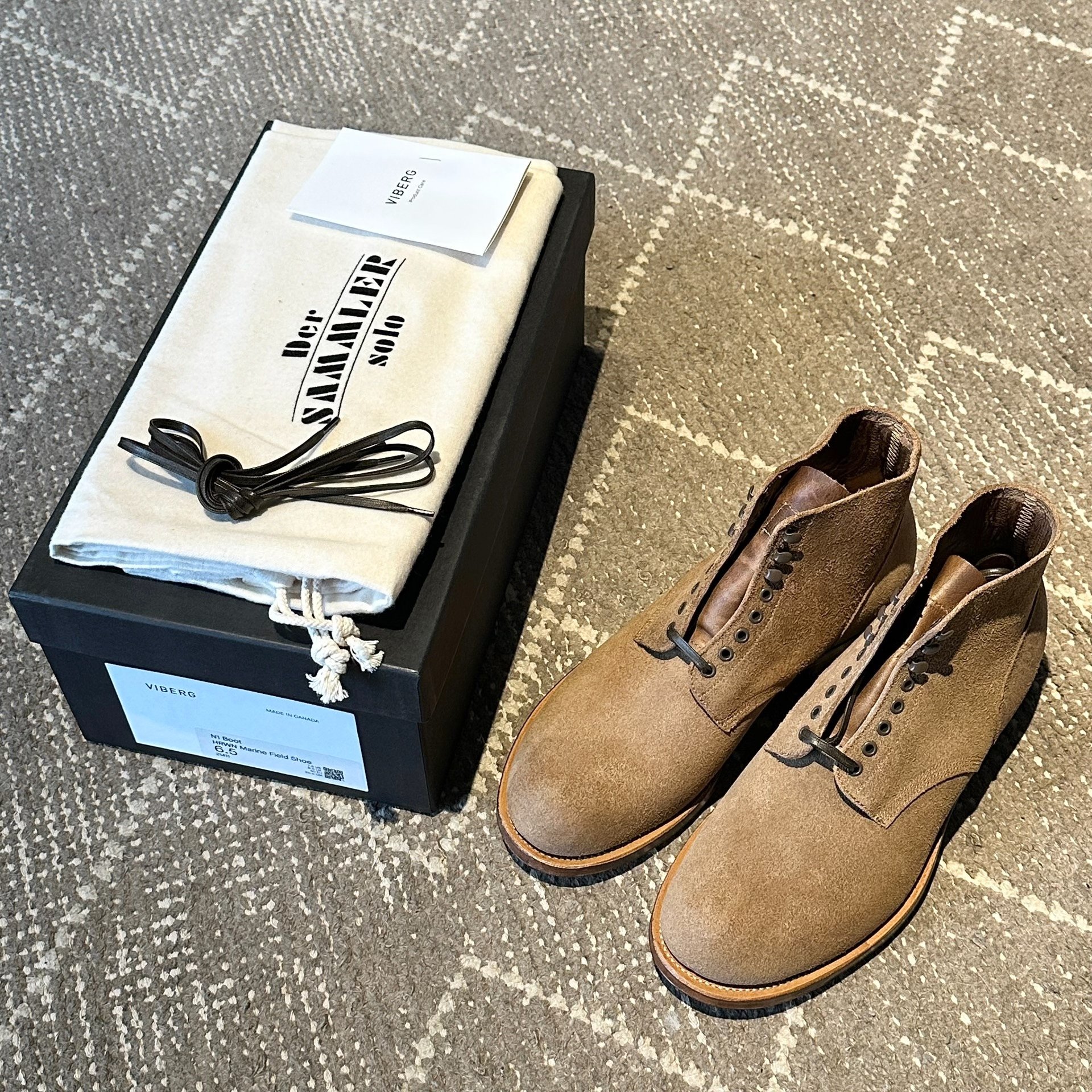 Der Sammler Solo x Viberg N-1 Boots