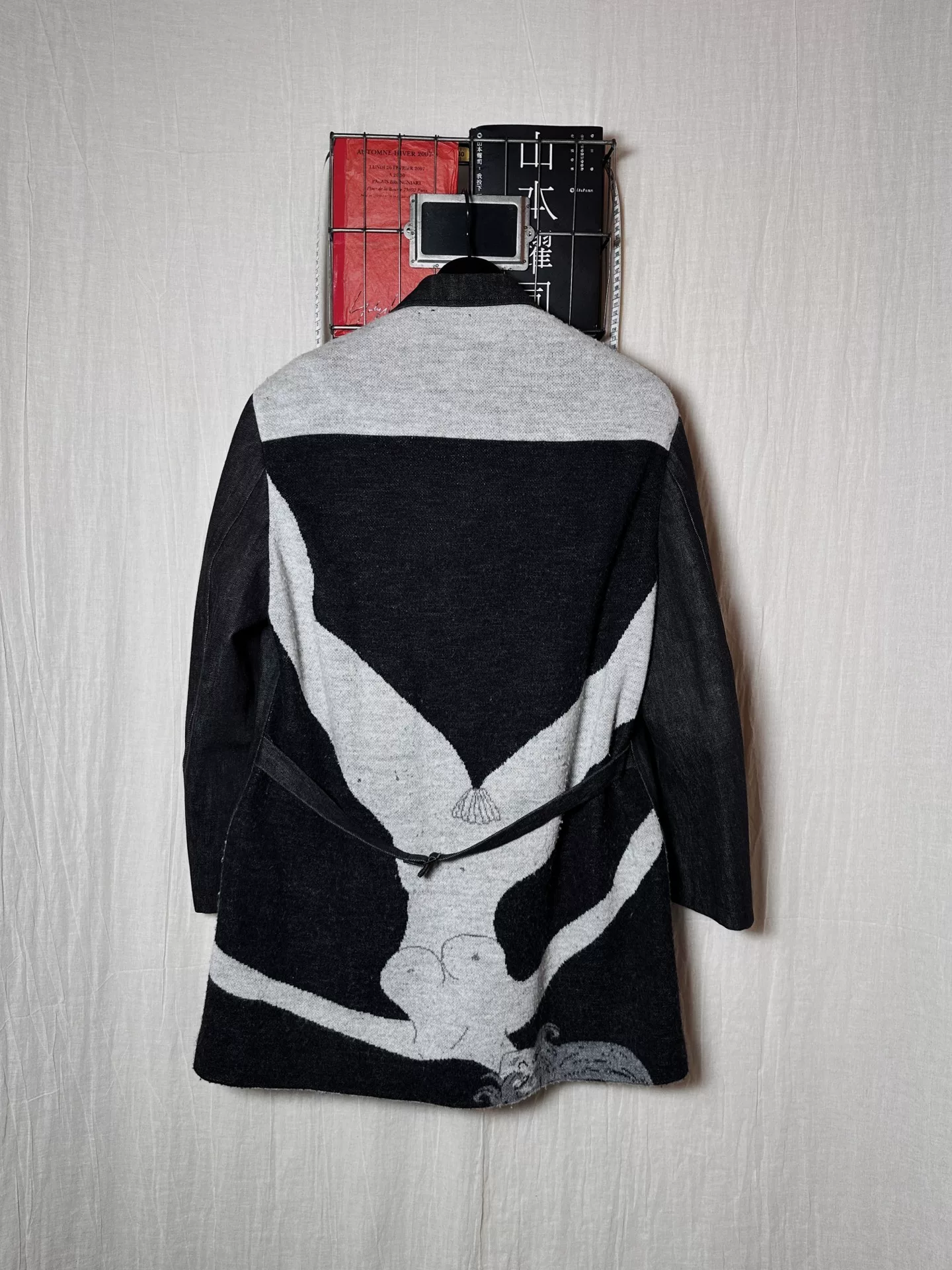 Yohji Yamamoto 07AW Wool-Denim Coat