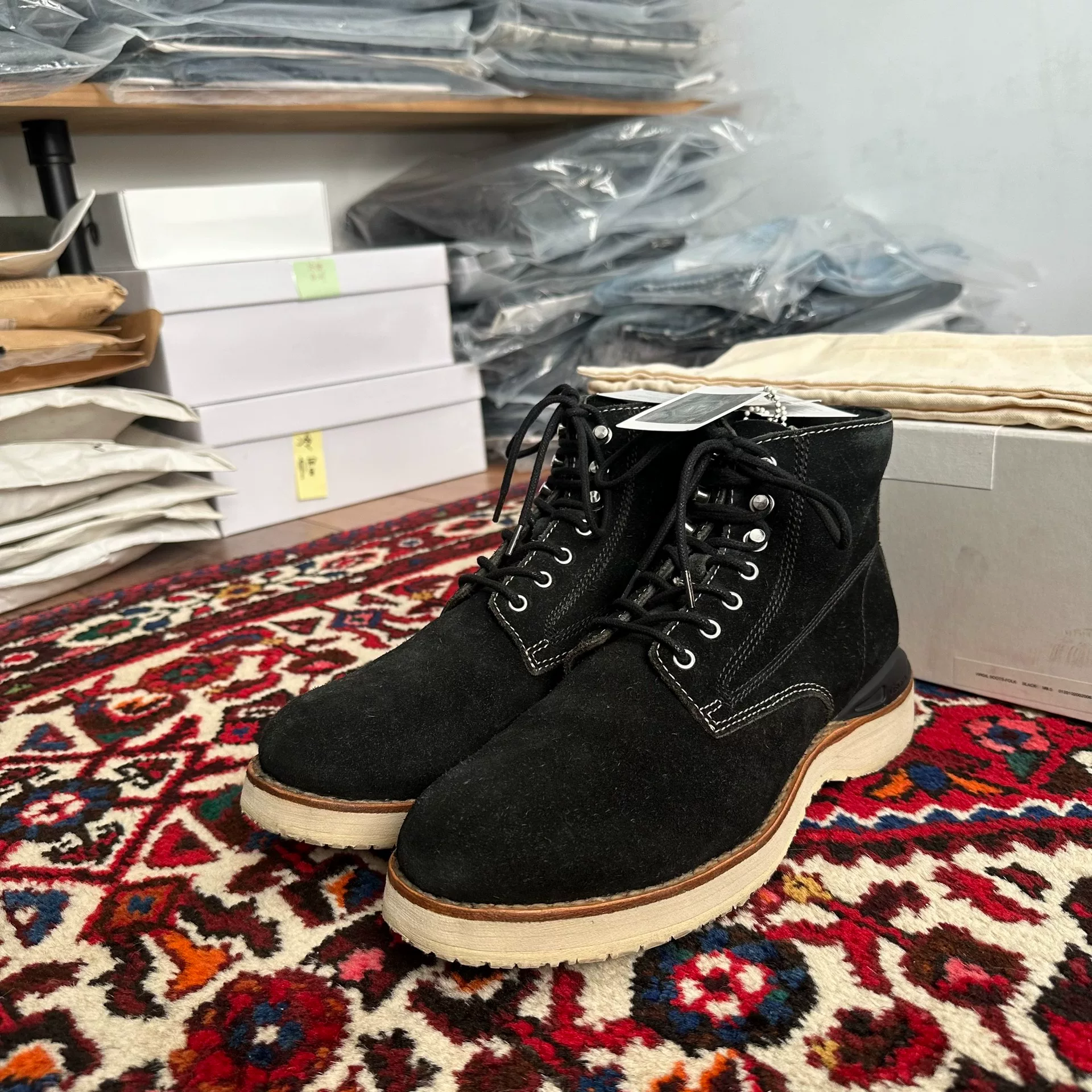 visvim 20ss Virgil Boots — front