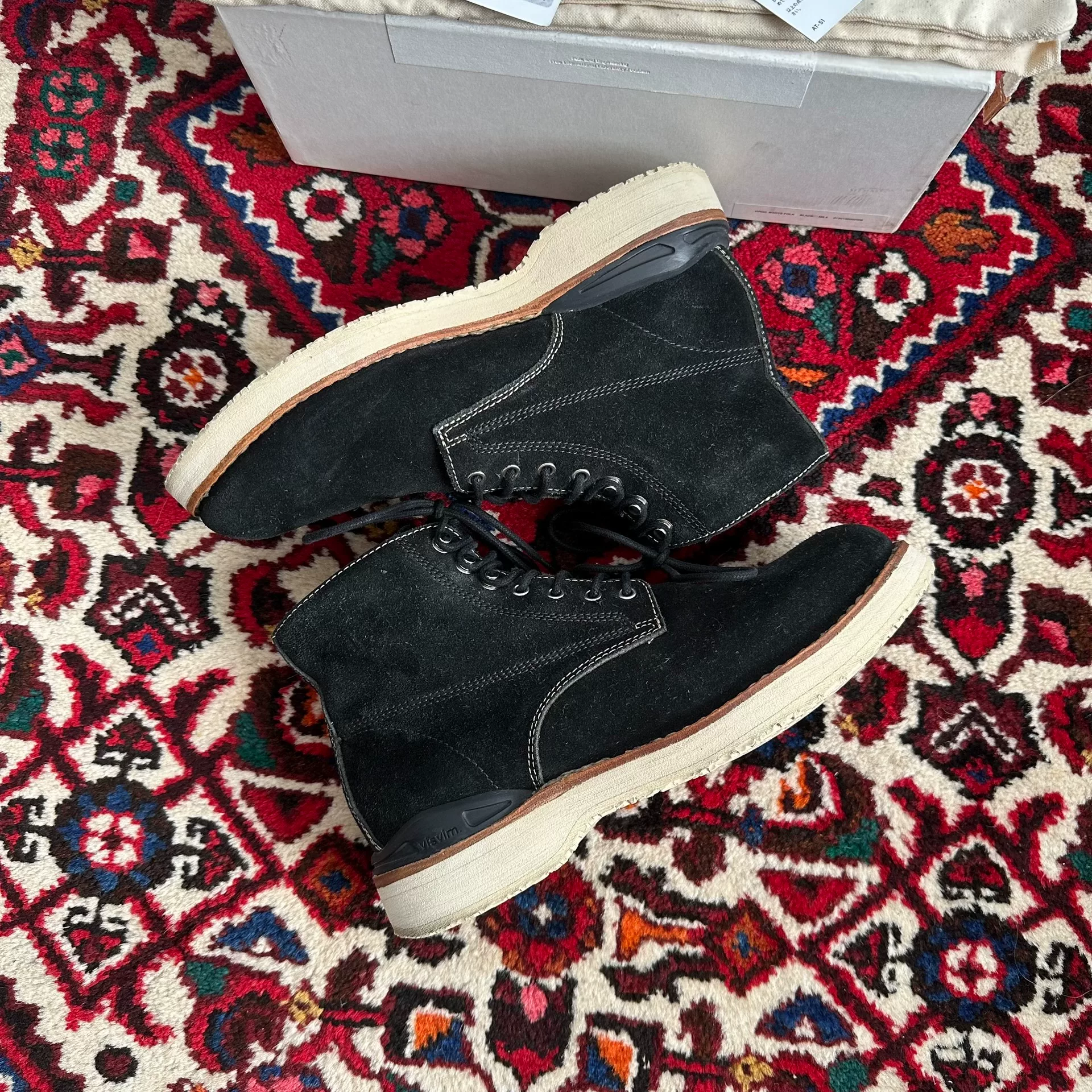 visvim 20ss Virgil Boots — detail