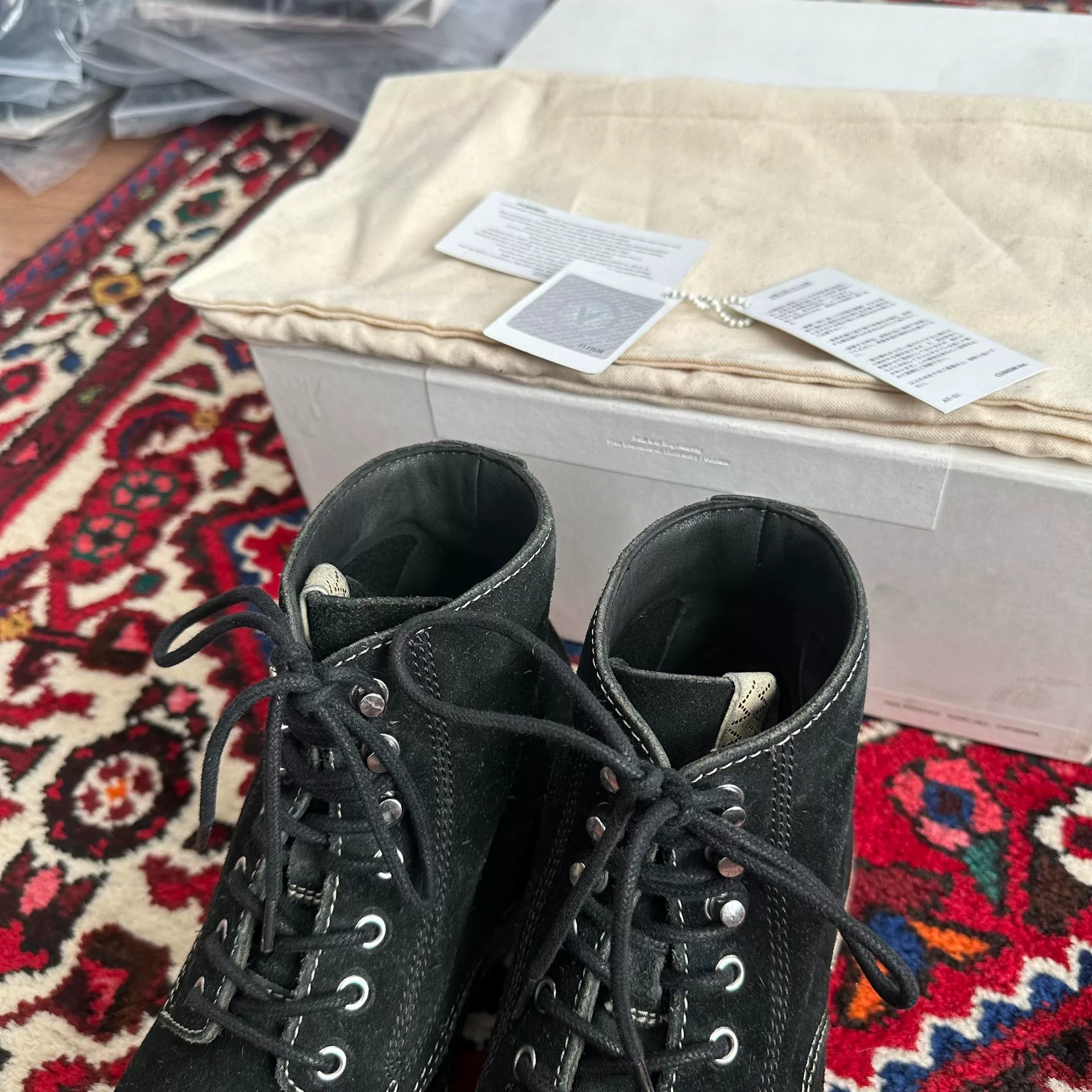 visvim 20ss Virgil Boots — back