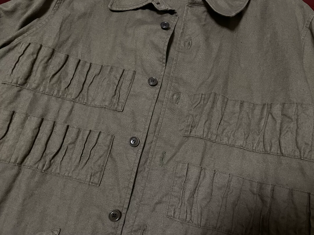 visvim ketchum military short-sleeve shirt — front