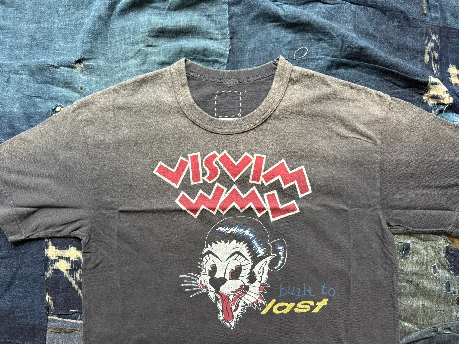 Visvim 26SS Jumbo Cat Head S/S Tee — detail