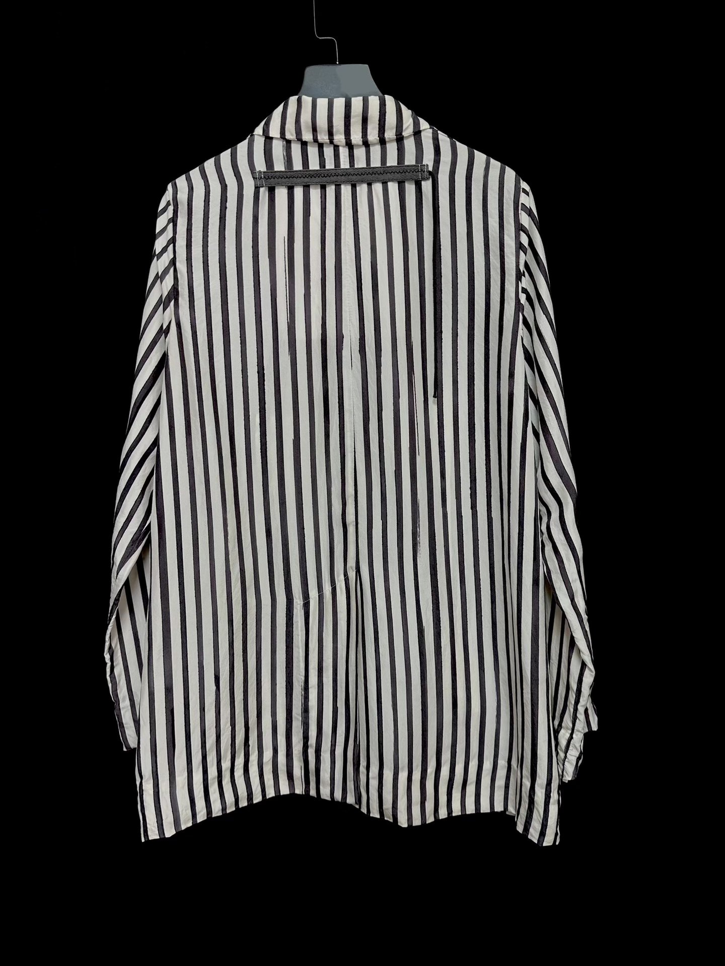 toogood Silk Hand-Painted Stripe Coat — front