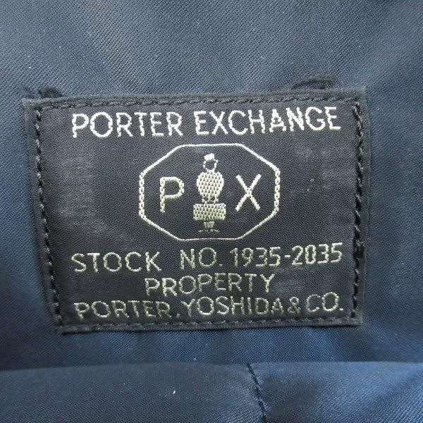PORTER PX TANKER RECON BAG — label
