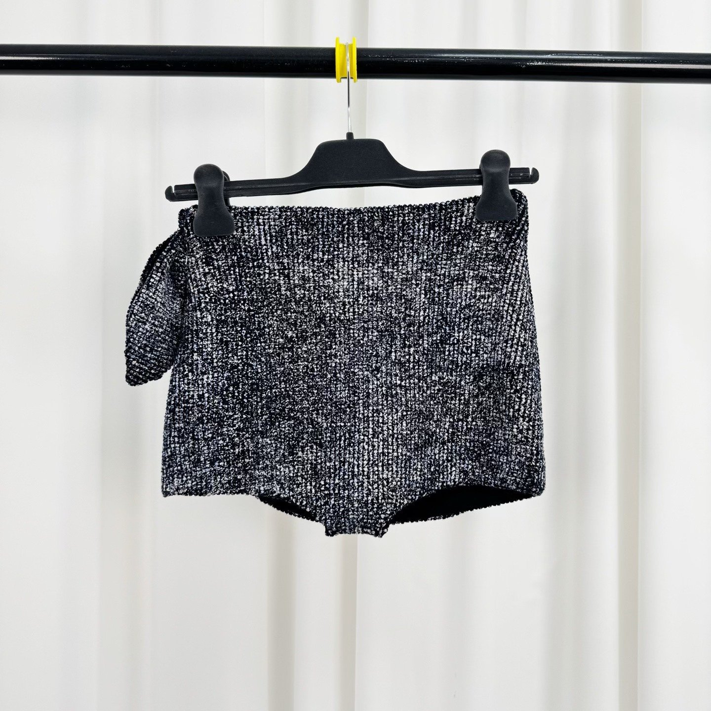 Dior Blue Tweed Skirt Pants — front