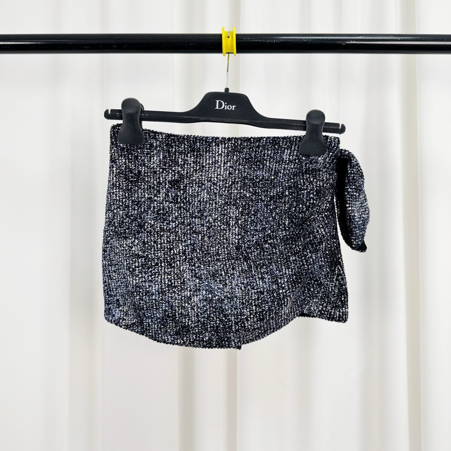 Dior Blue Tweed Skirt Pants