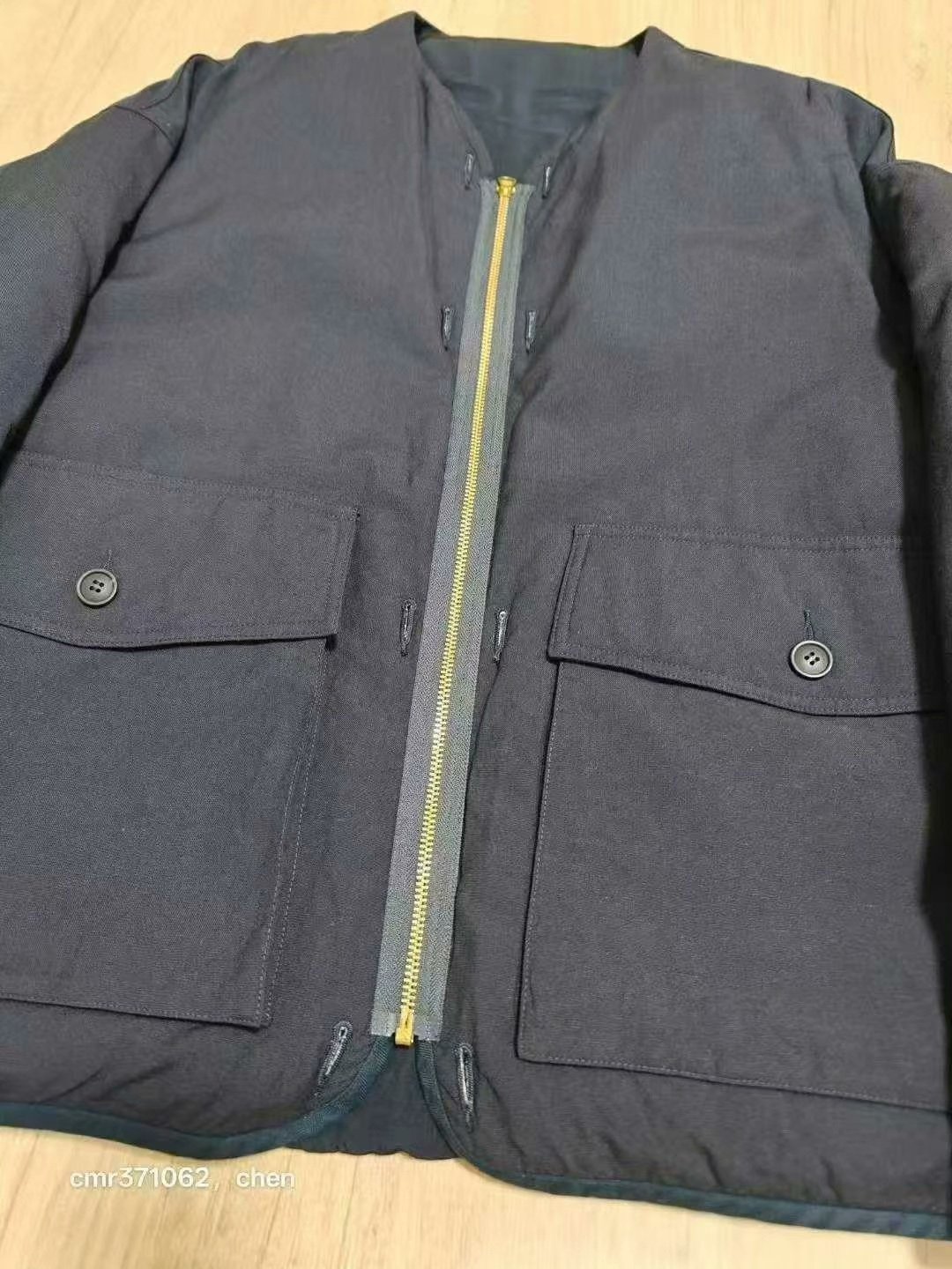 VISVIM 25AW IRIS DOWN JACKET — detail
