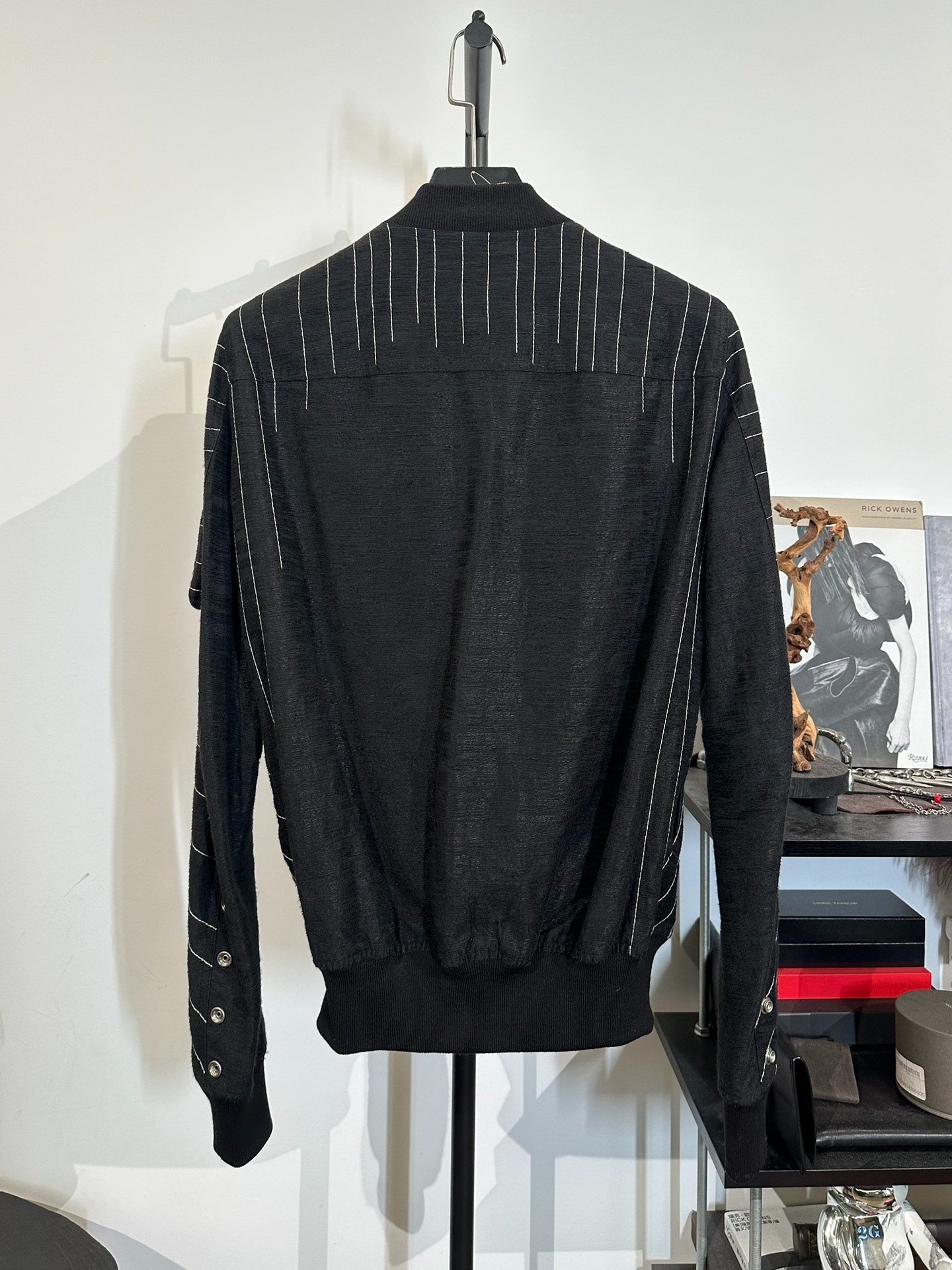 Rick Owens Ma-1 Bomber Jacket — front