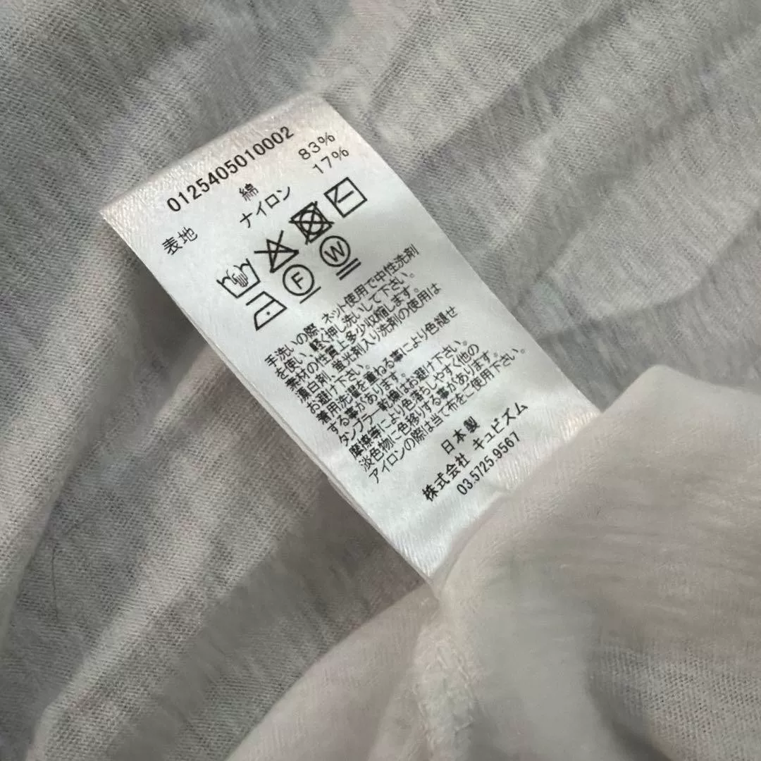 visvim Motors Jumbo Tee 2025 — label