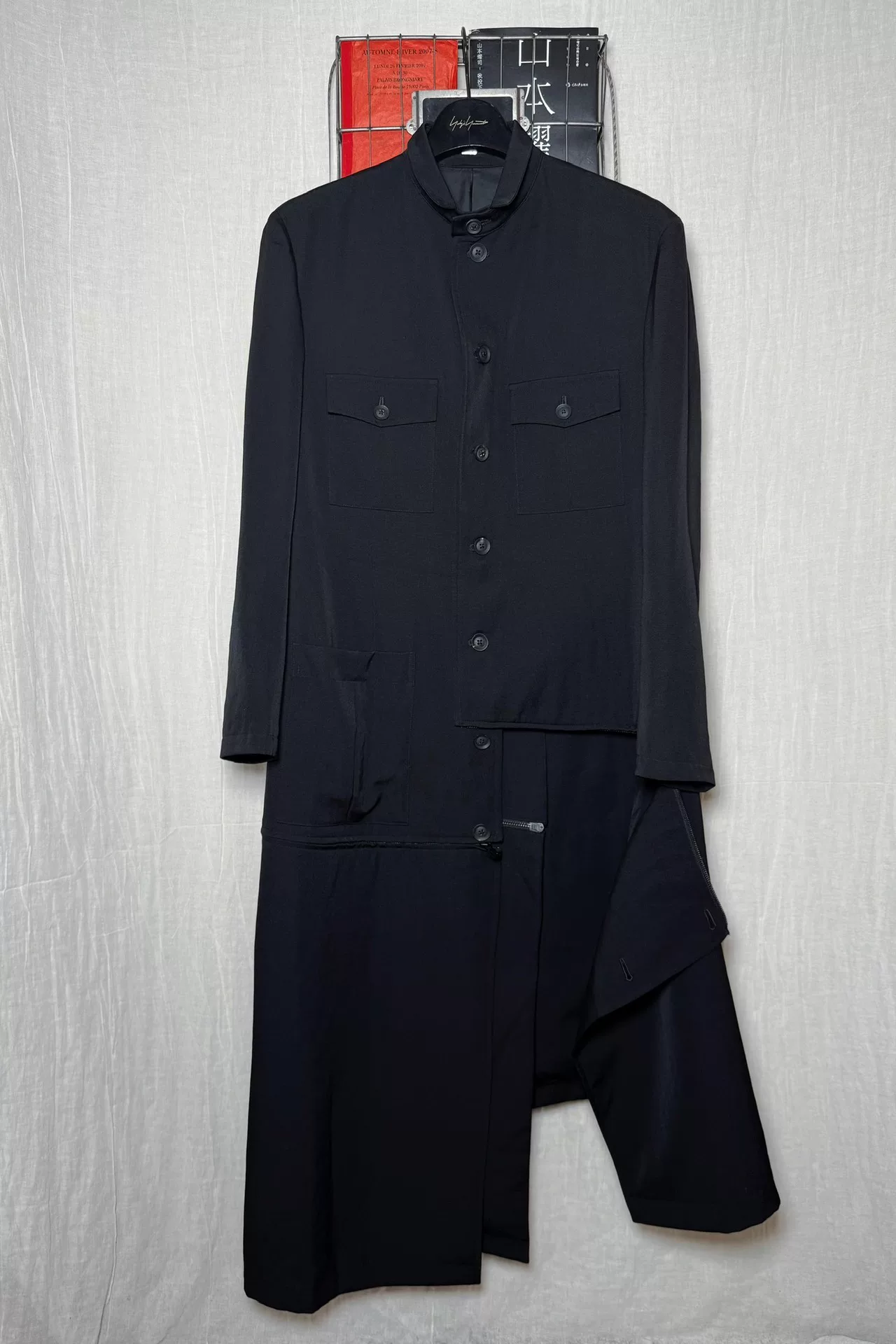 Yohji Yamamoto 19AW Gaba Coat — back