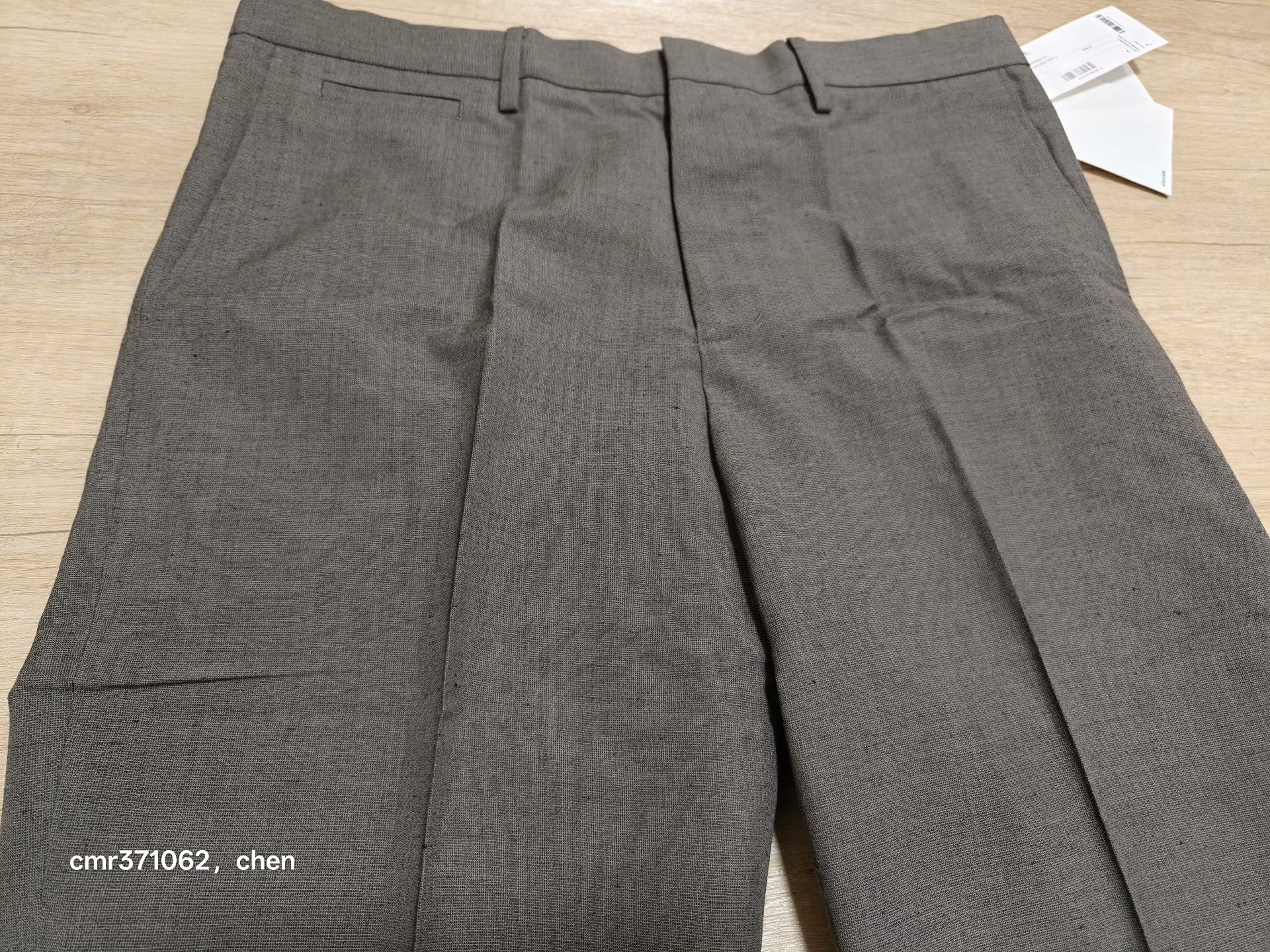 VISVIM 22AW HIGGINS SLACKS — back