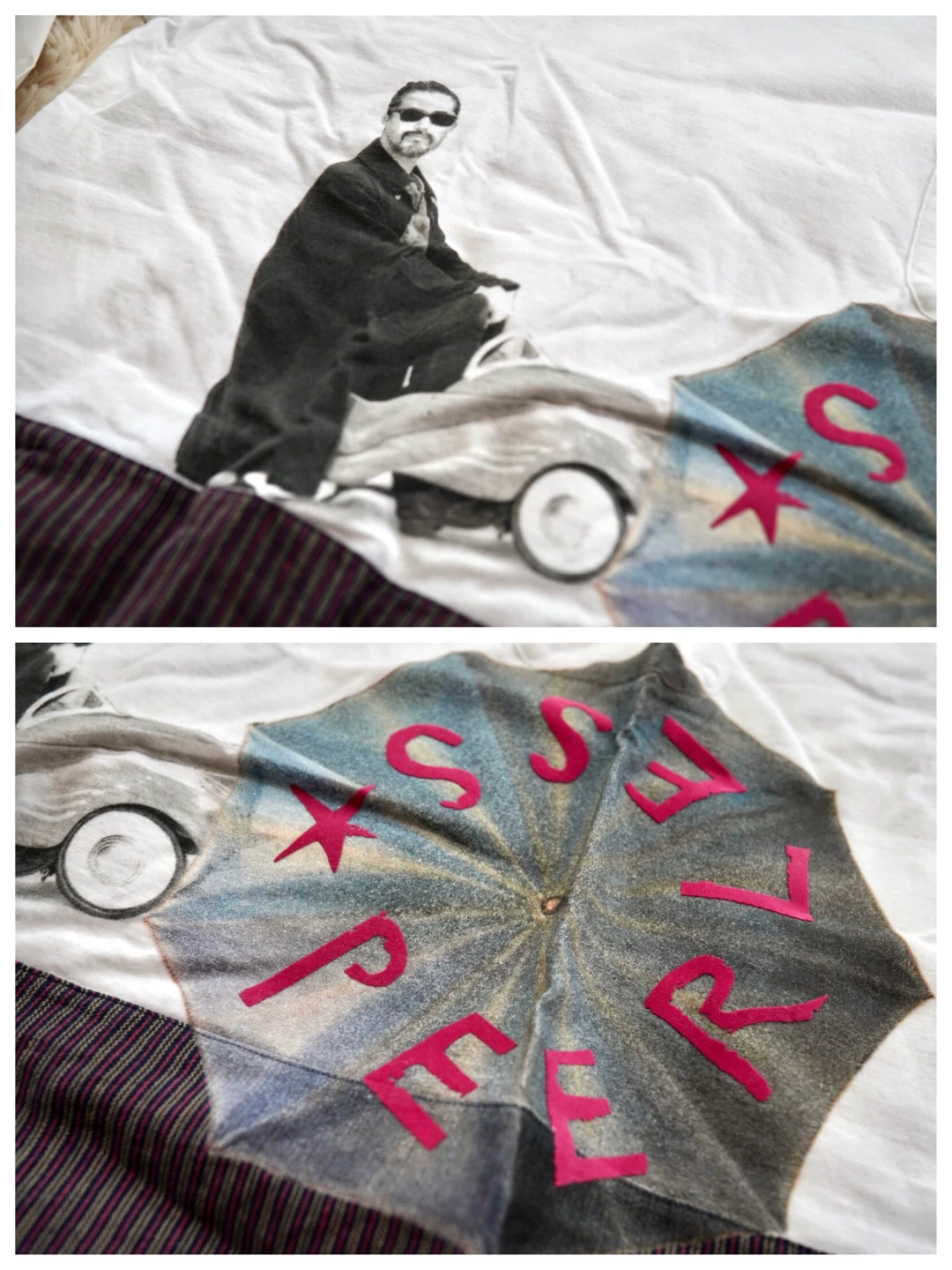 visvim Jumbo S/S Collage T-Shirt — detail