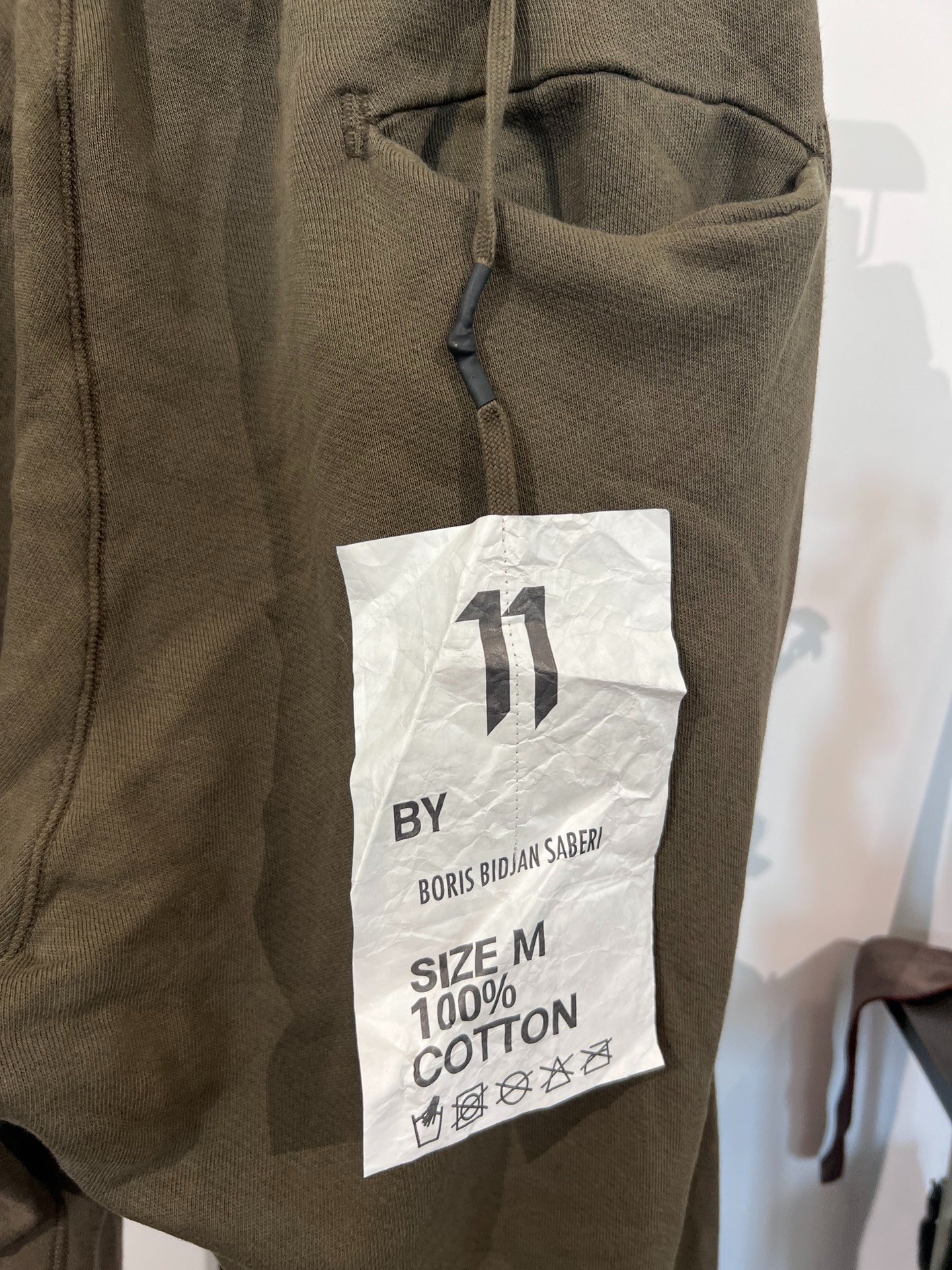 Boris Bidjan Saberi 11by bbs P3F Sweatpants — back