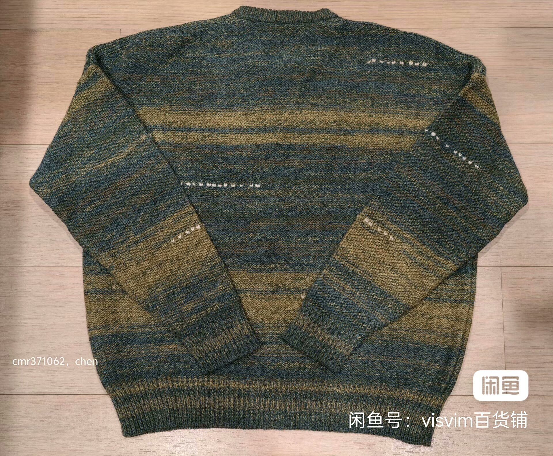 VISVIM 22SS AMPLUS KNIT L/S — label