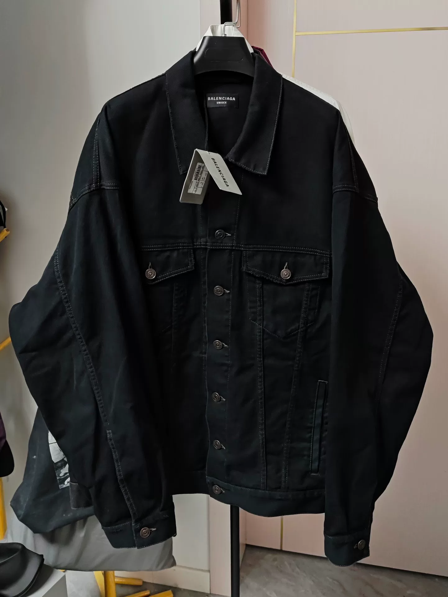 Balenciaga 23ss Bedifferent BB Denim Jacket — front
