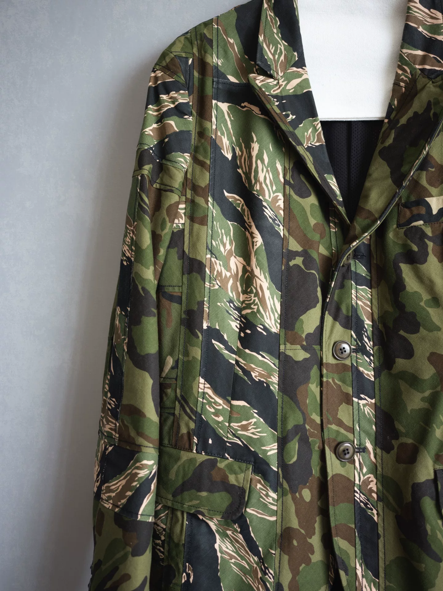 Yohji Yamamoto 10AW Camouflage Jacket — label