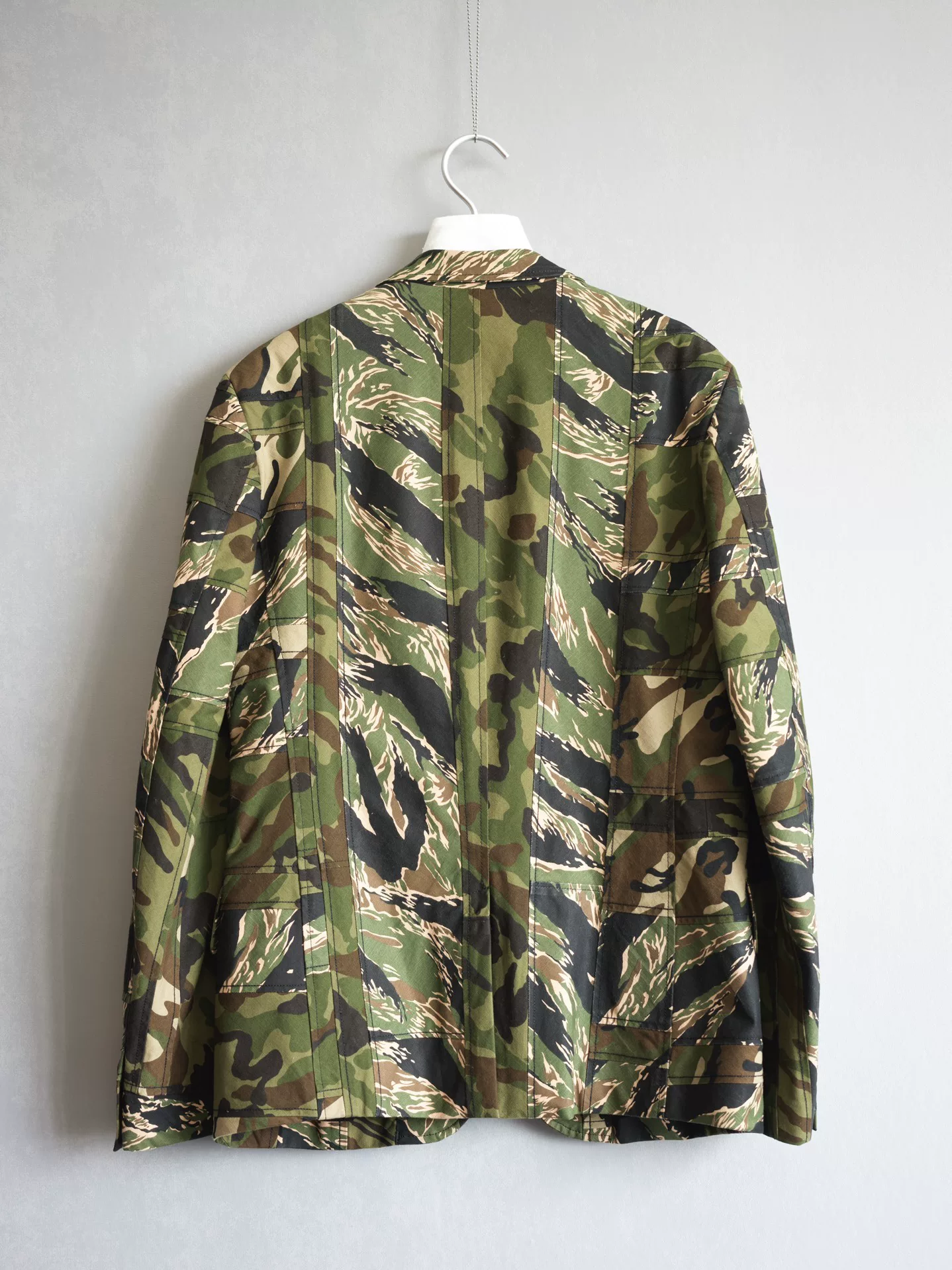 Yohji Yamamoto 10AW Camouflage Jacket — detail