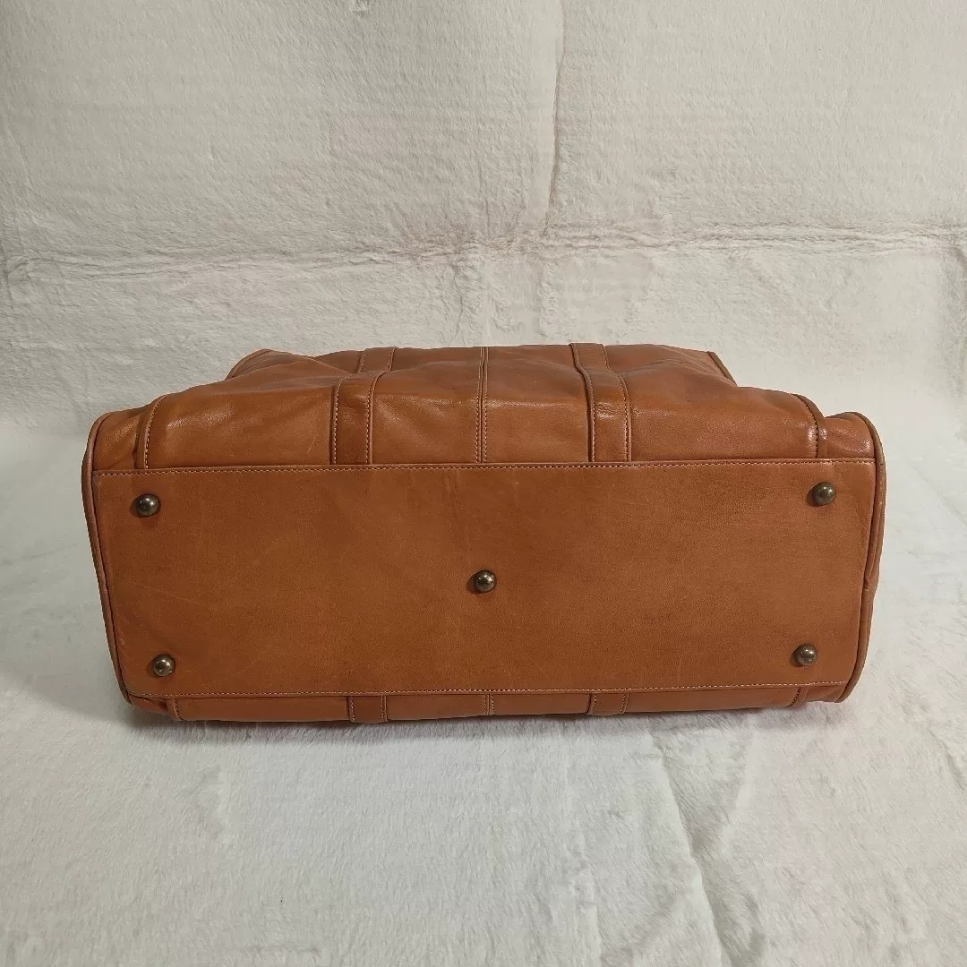 PORTER Coltina Camel Brown Boston Bag — front