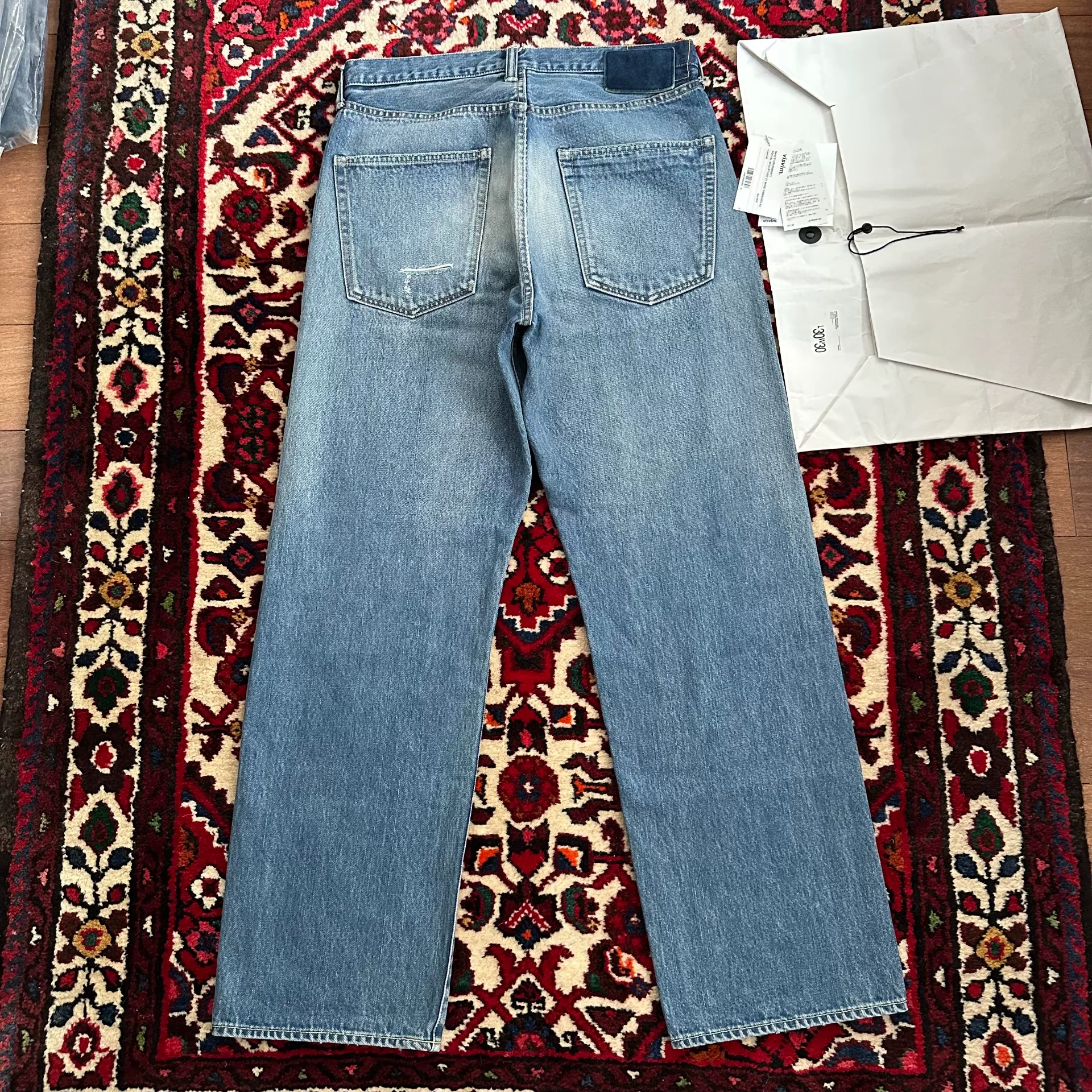 VISVIM 25ss 01 Wide D43 Jeans W30L30 — front