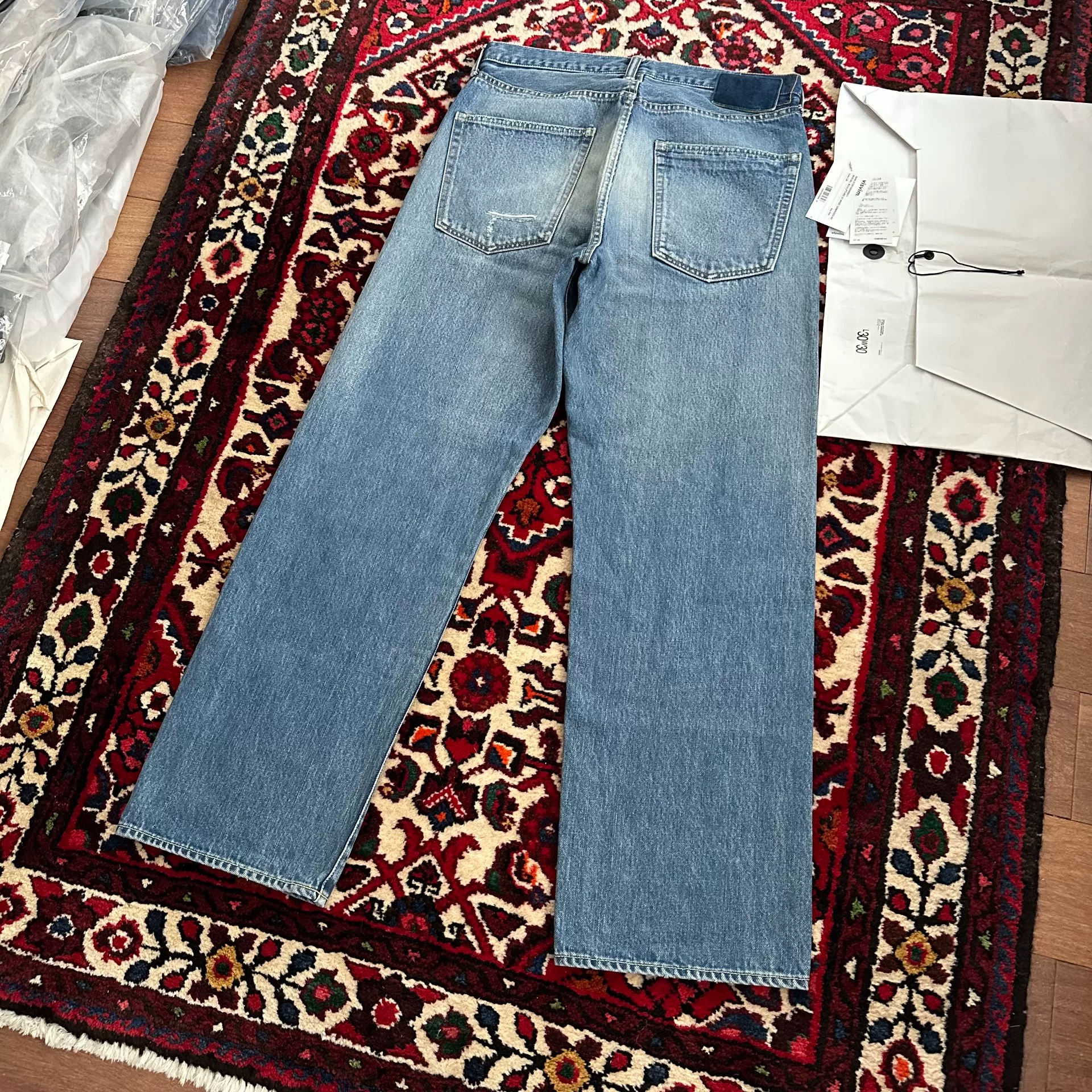 VISVIM 25ss 01 Wide D43 Jeans W30L30 — back