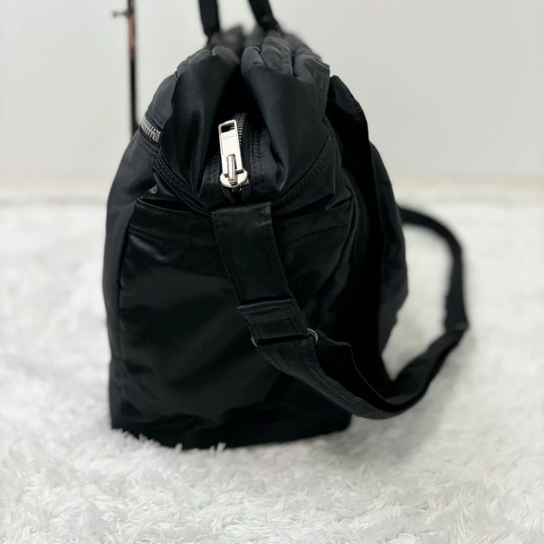 Porter Tanker 2way Shoulder Crossbody Bag — label