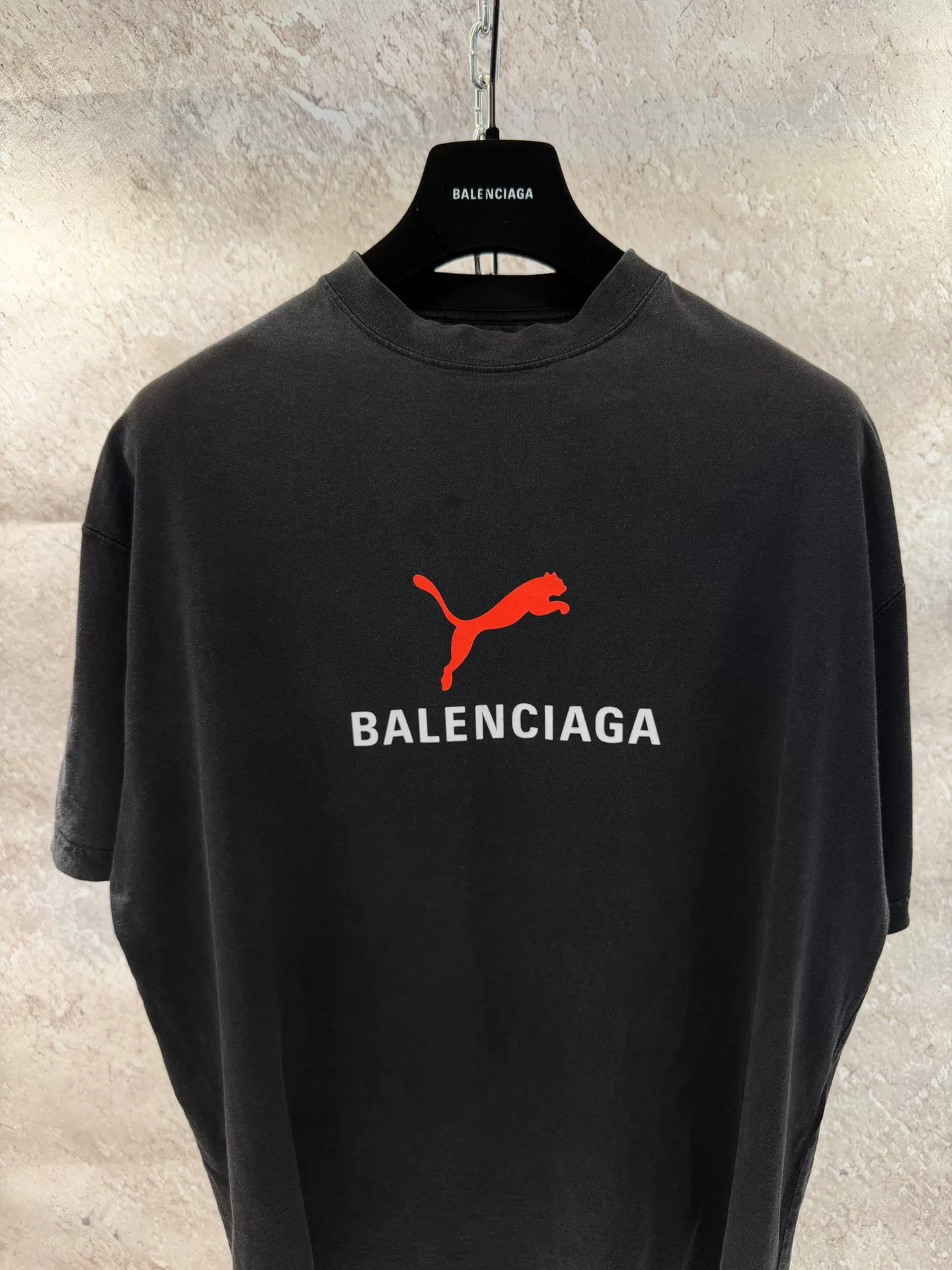 Balenciaga x PUMA Short-Sleeve T-Shirt — front