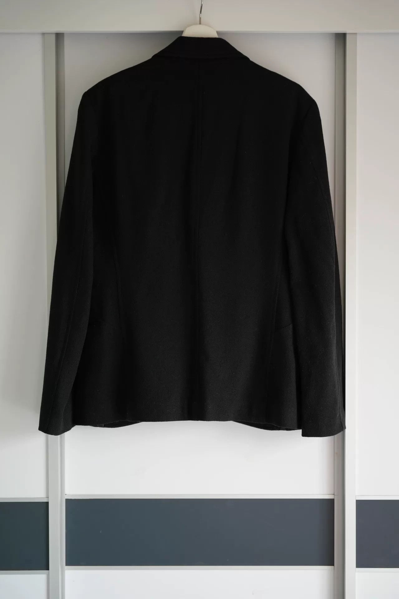 Yohji Yamamoto 05AW Leather Panel Blazer — front