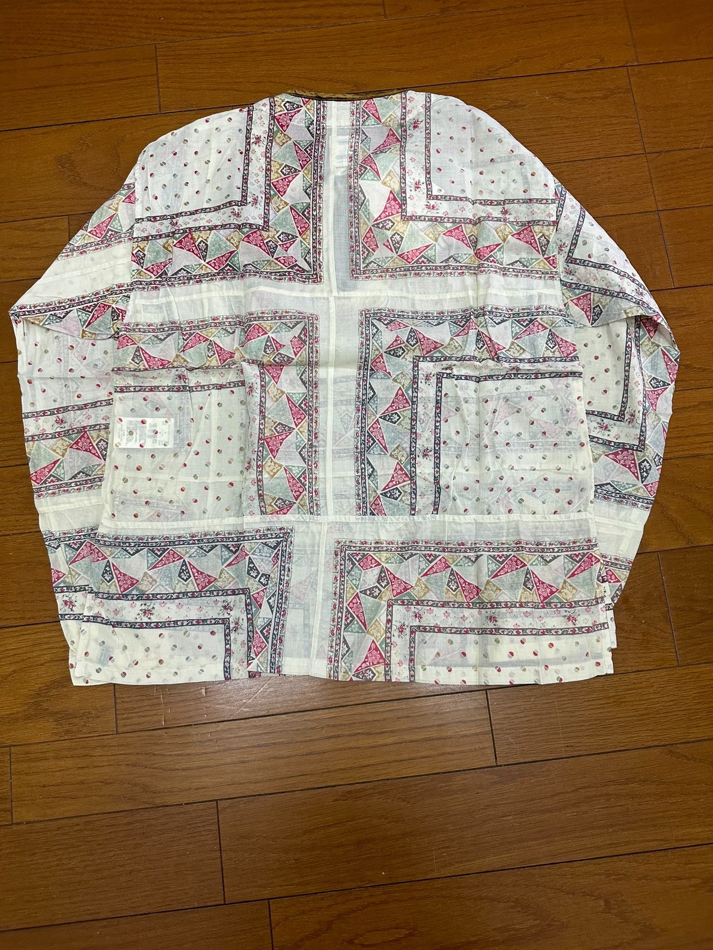 visvim 21SS TUNIC P.O PATCHWORK IVORY