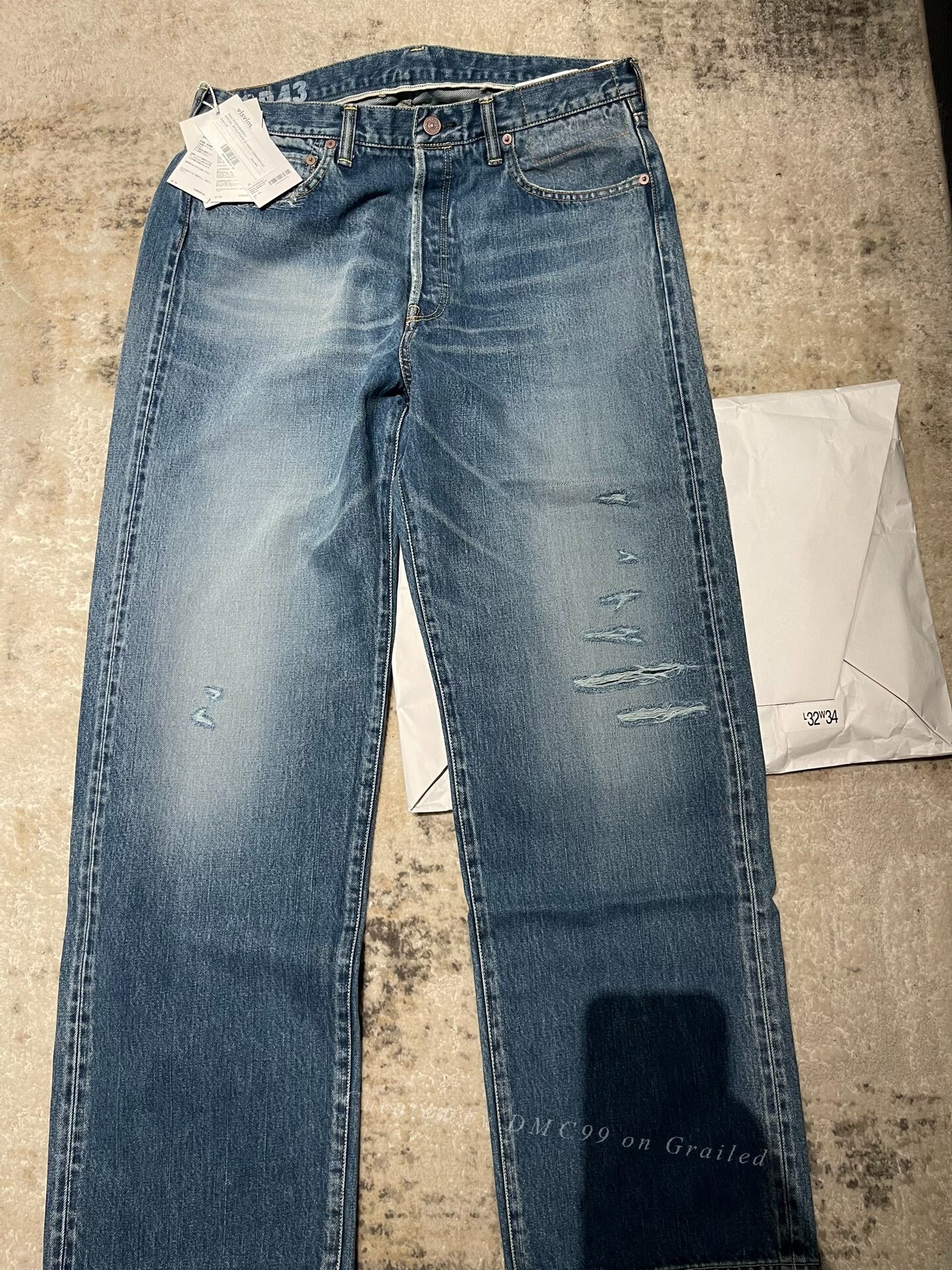 VISVIM 25SS SOCIAL SCULPTURE 01 WIDE Jeans
