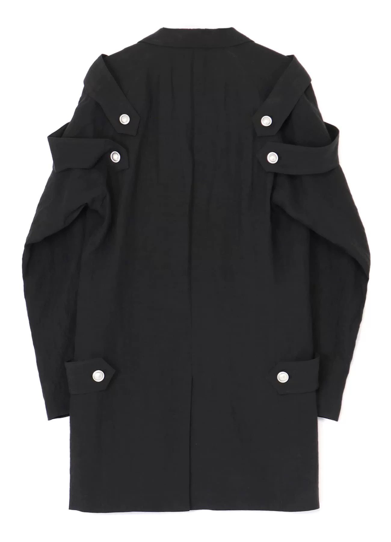 Yohji Yamamoto 24SS Silver Button Runway Jacket — detail