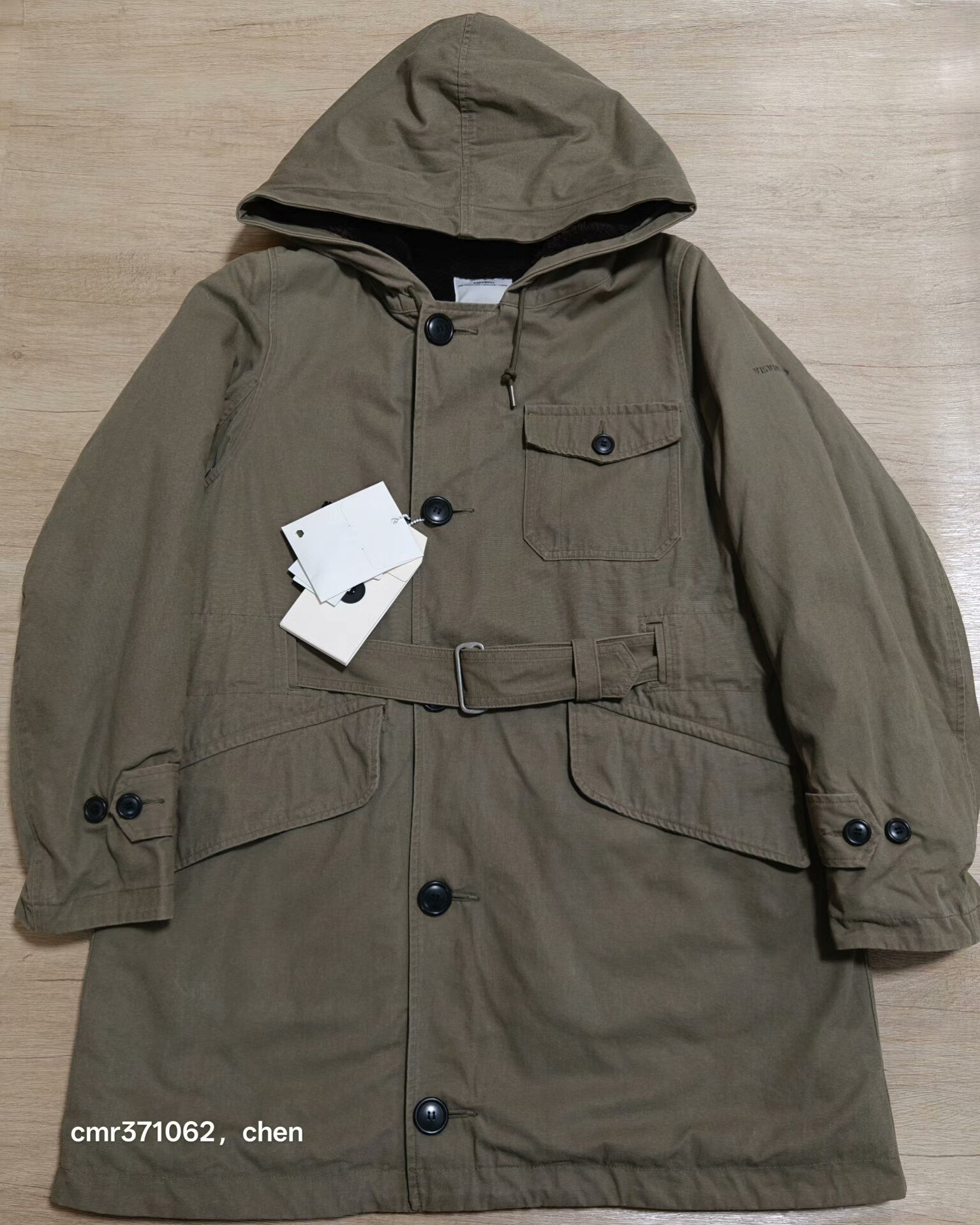 visvim 17AW Admiral Parka Wool/Alpaca