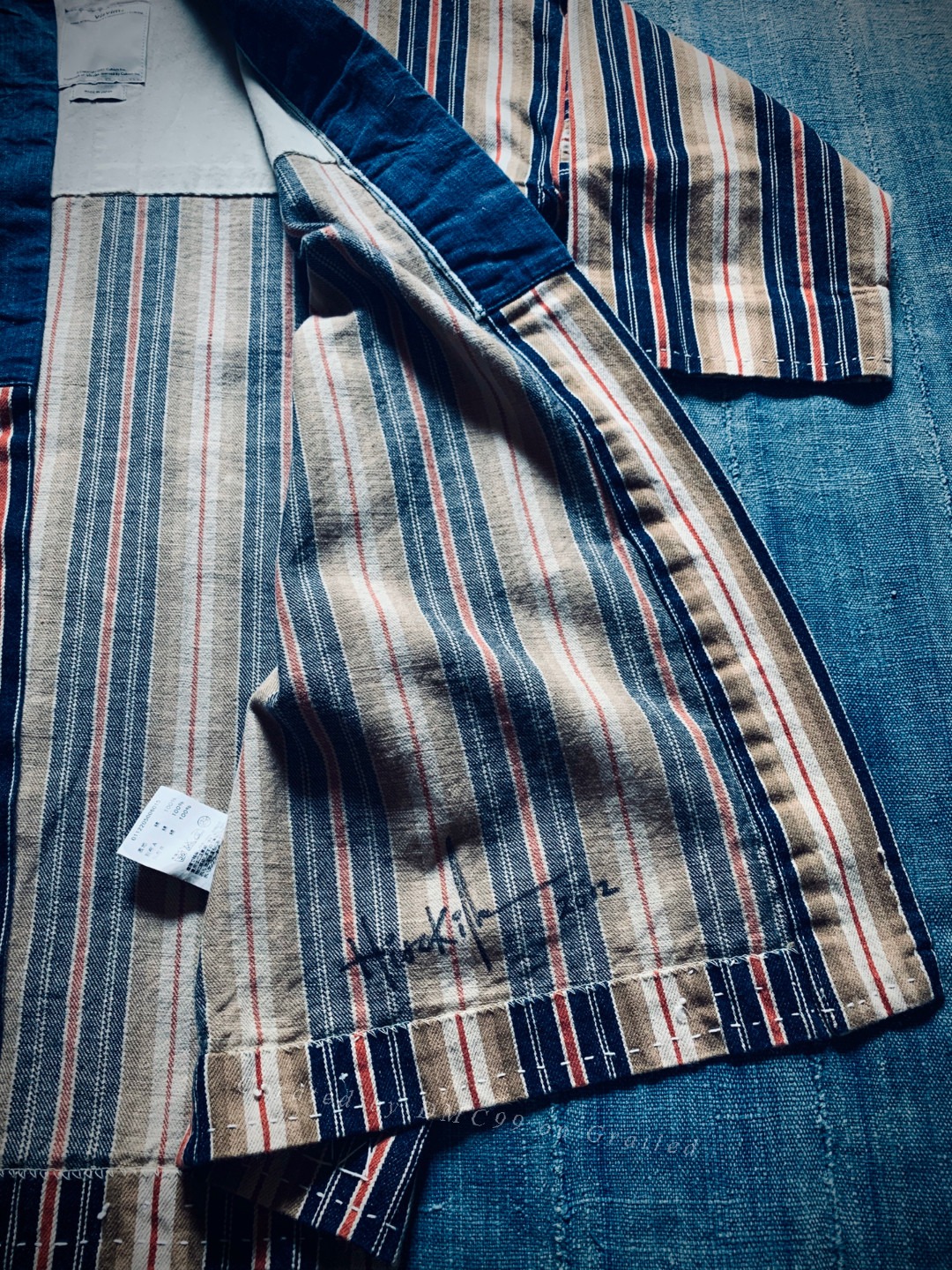 Visvim 2012 Sanjuro Kimono Minsaa — back