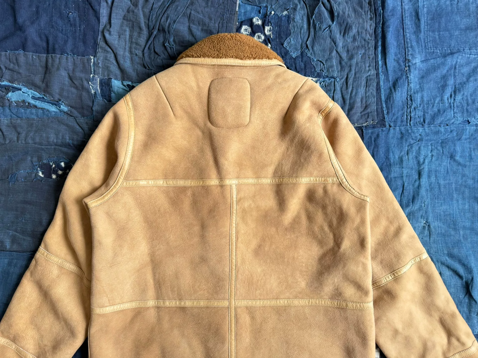 VISVIM 18AW PATTON VEG SHERLING COAT — label
