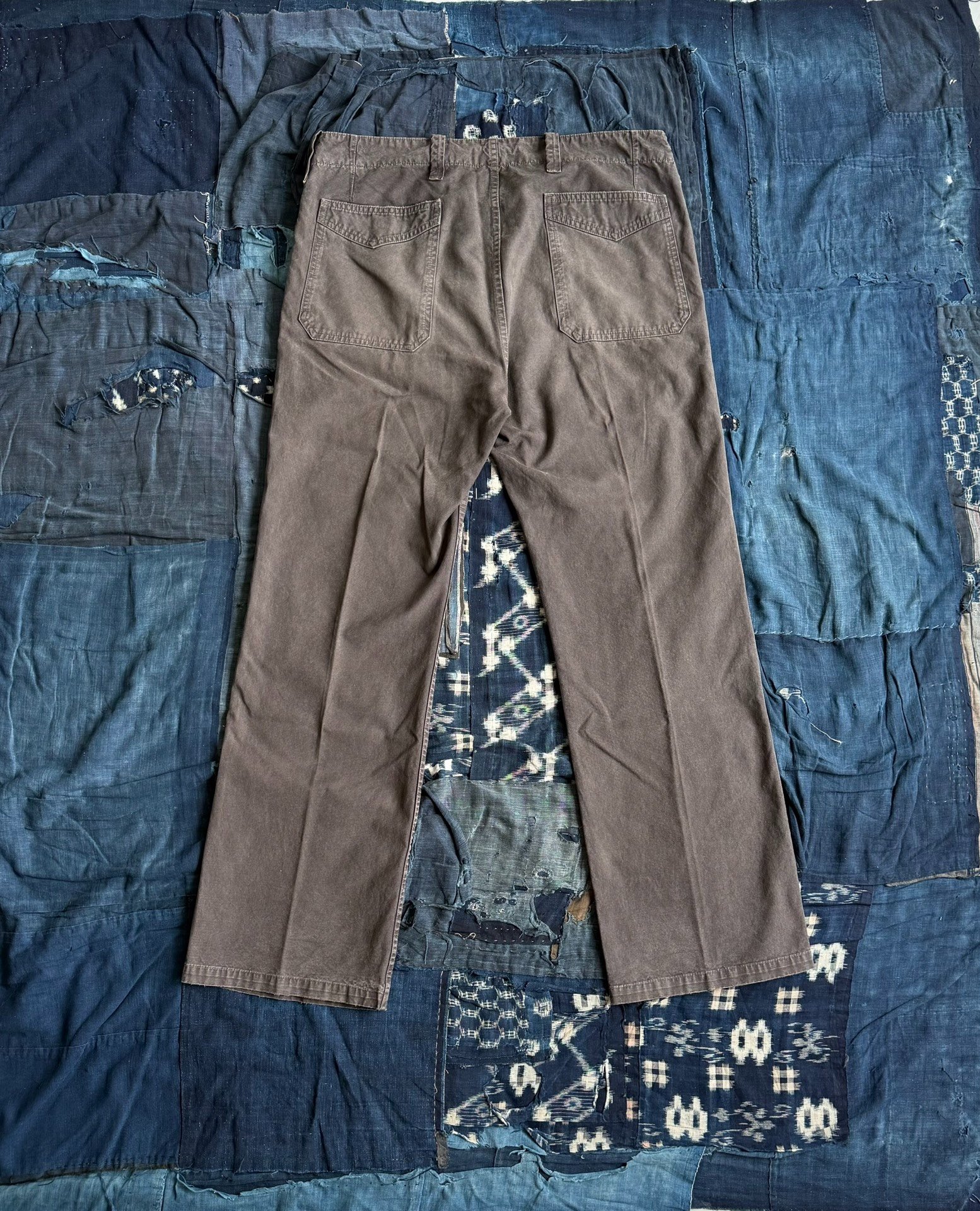 VISVIM 20AW GIFFORD DMGD Pants — front
