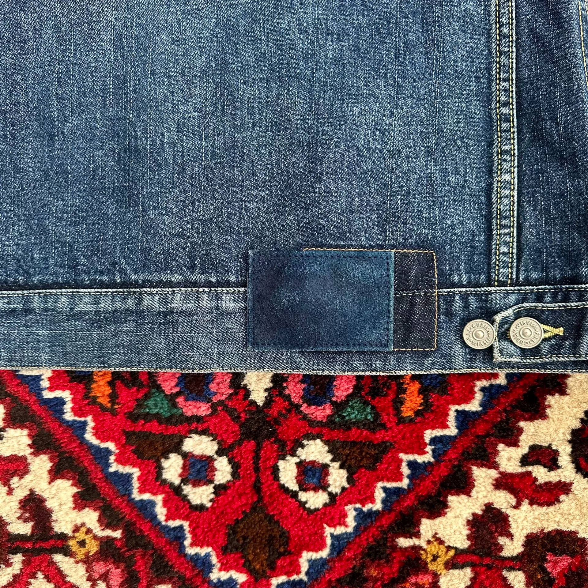 visvim 20AW 101 Denim Jacket — back