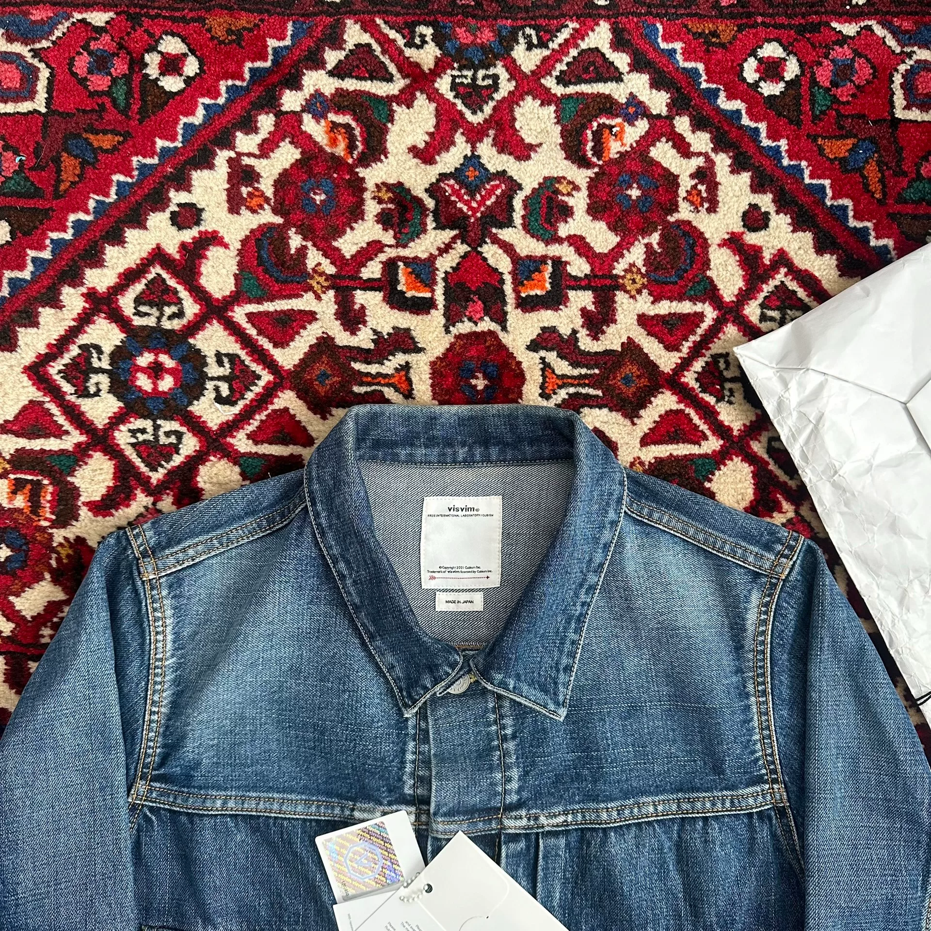 visvim 20AW 101 Denim Jacket — detail